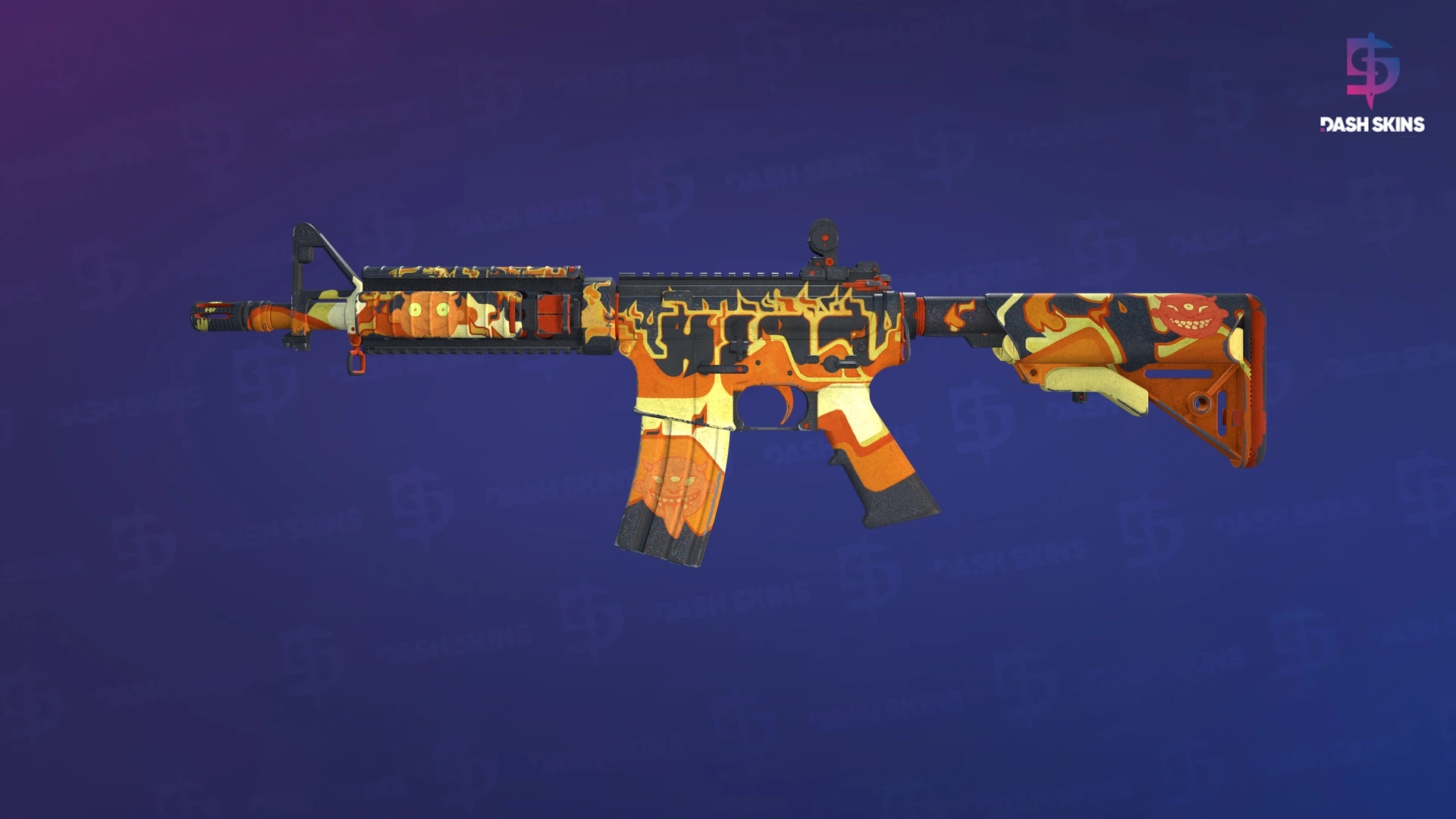 M4A4 | Hellish (Field-Tested) Screenshot Playside