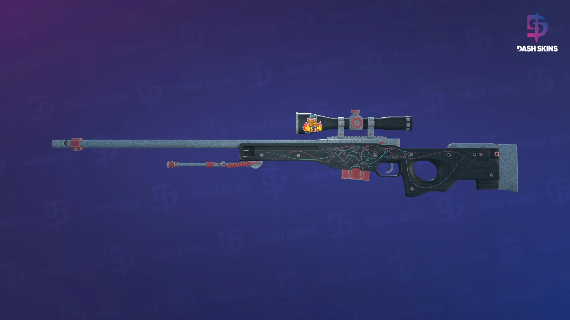AWP | Capillary (Minimal Wear) Screenshot Playside