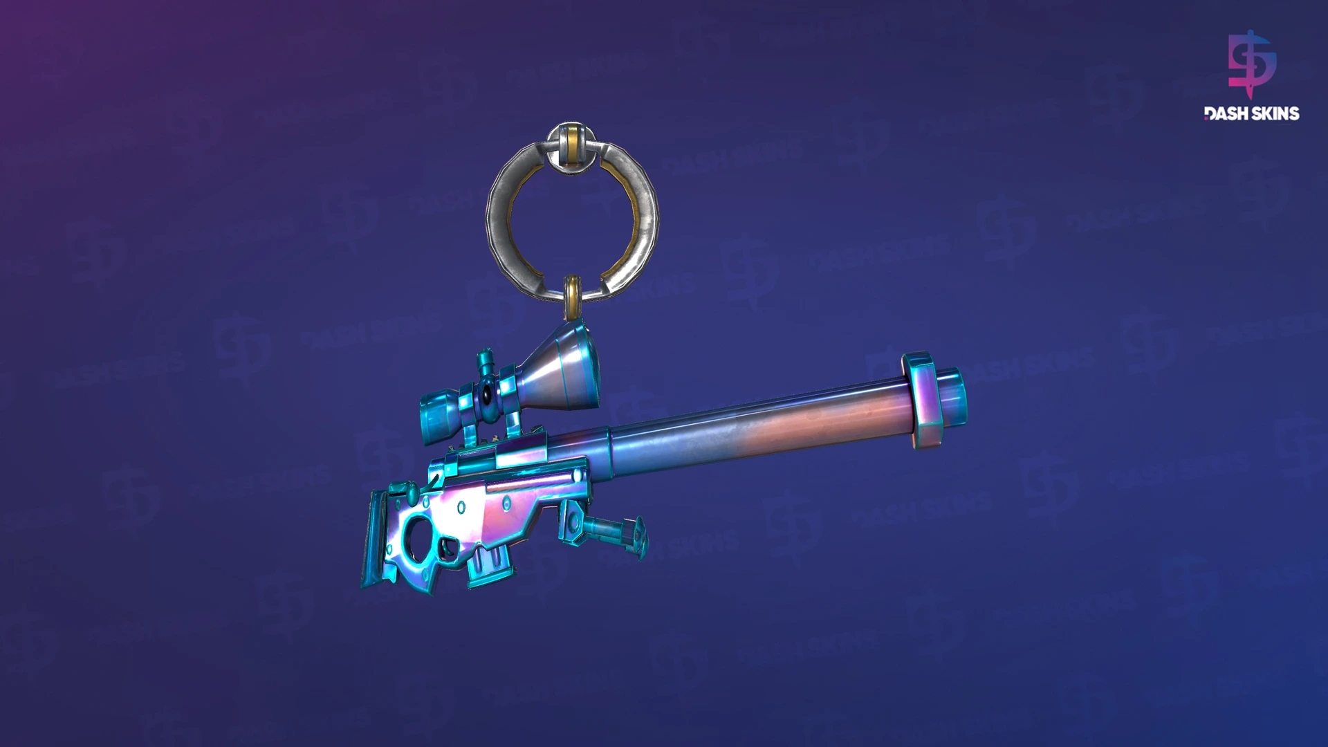 Charm | Titeenium AWP Screenshot Playside
