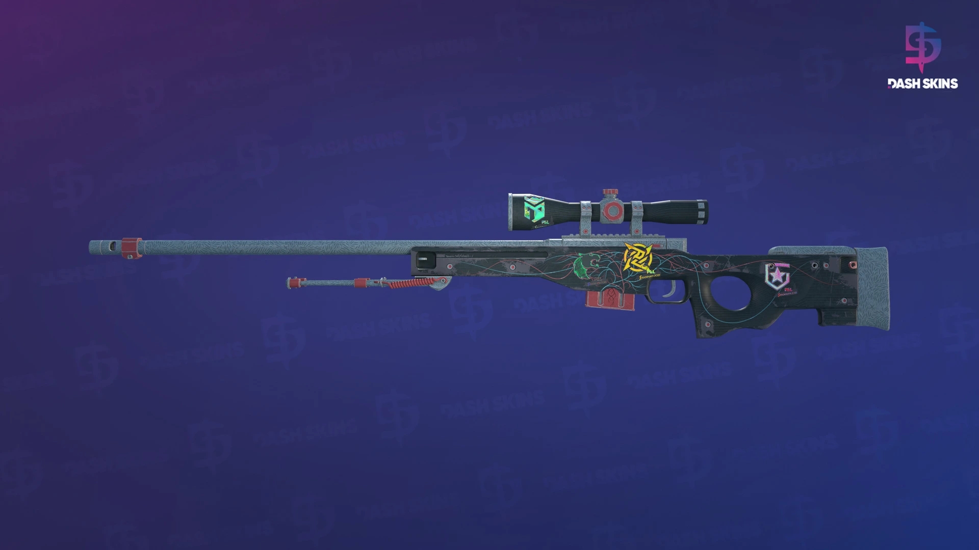AWP | Capillary (Field-Tested) Screenshot Playside