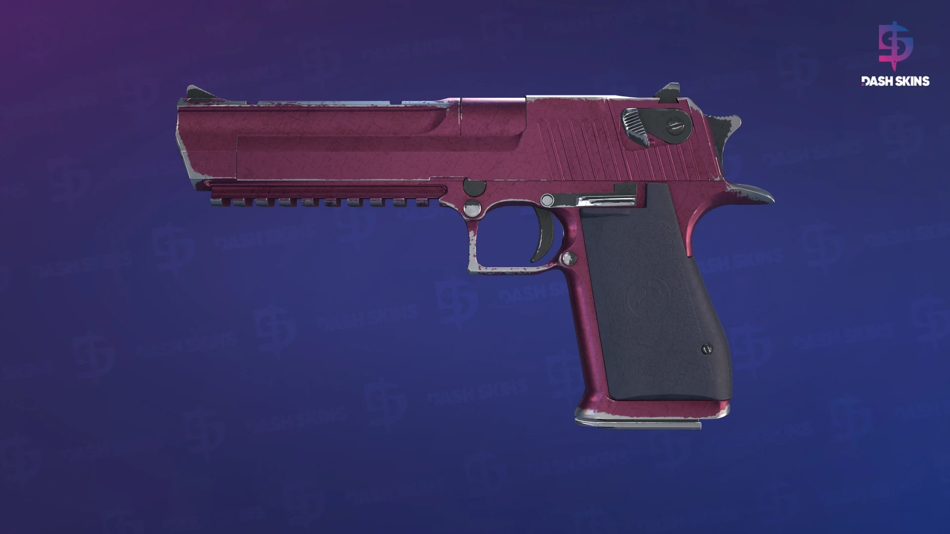 Desert Eagle | Mulberry (Well-Worn) Screenshot Playside