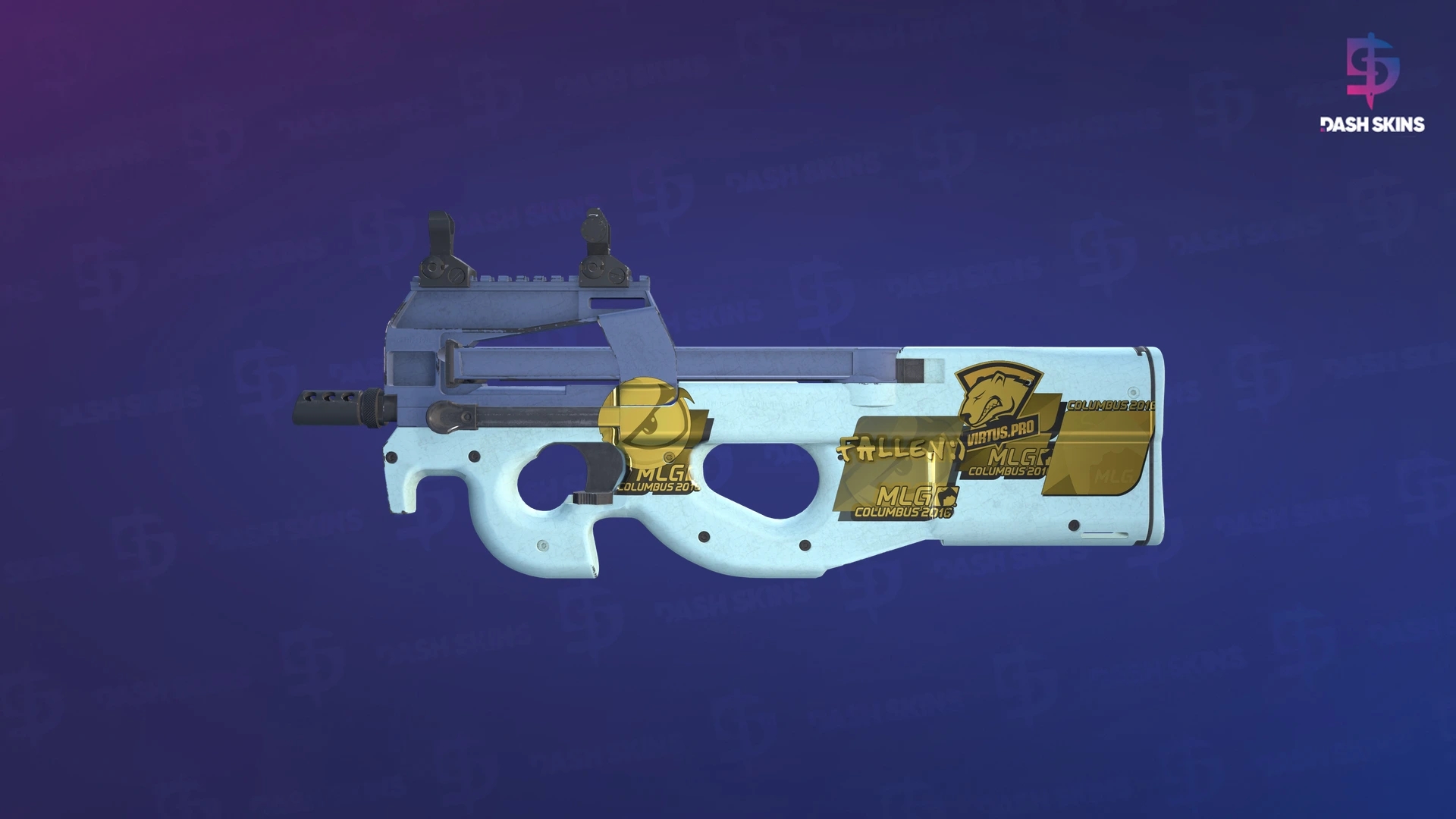 Souvenir P90 | Storm (Minimal Wear) Screenshot Playside