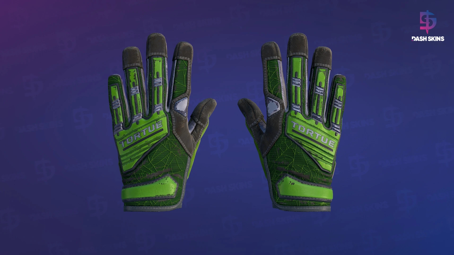 ★ Specialist Gloves | Emerald Web (Well-Worn) Screenshot Playside