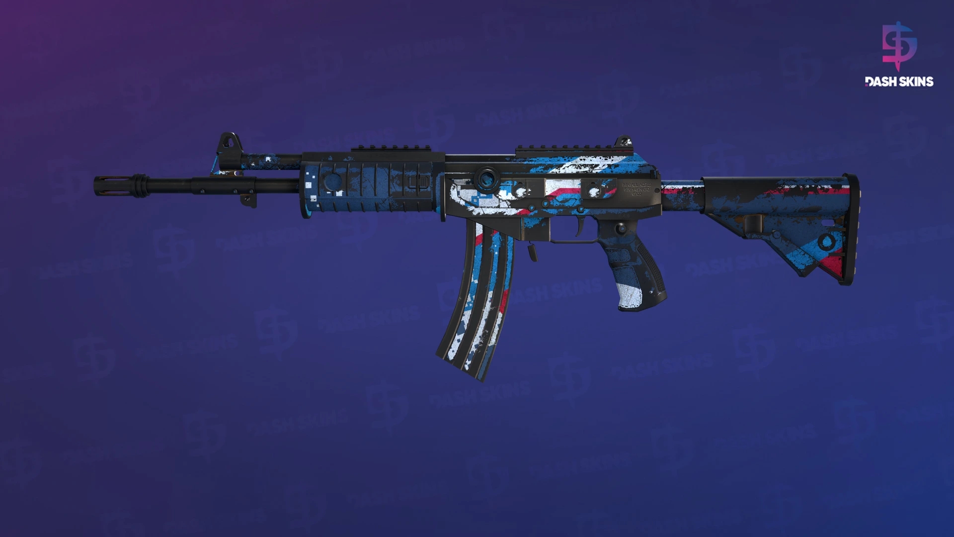 Galil AR | Rocket Pop (Battle-Scarred) Screenshot Playside