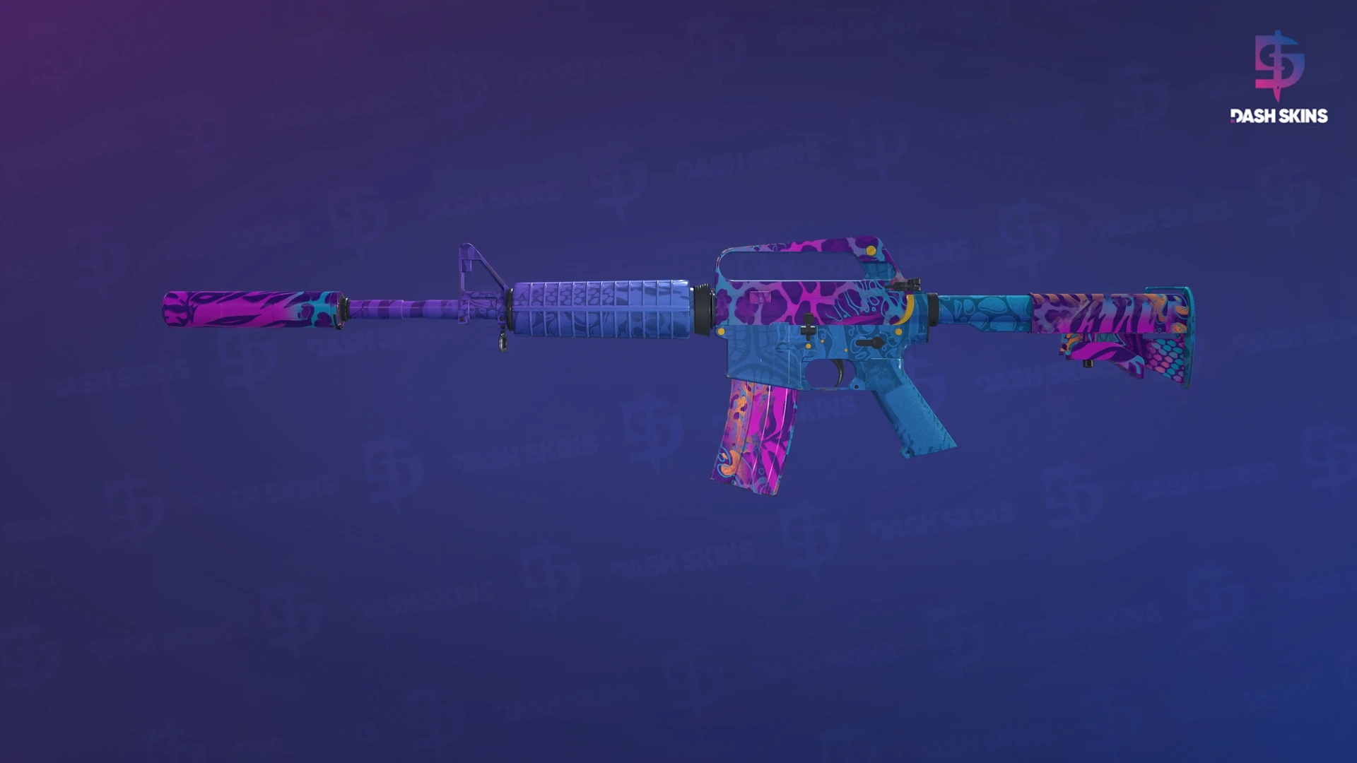 M4A1-S | Party Animal (Minimal Wear) Screenshot Playside