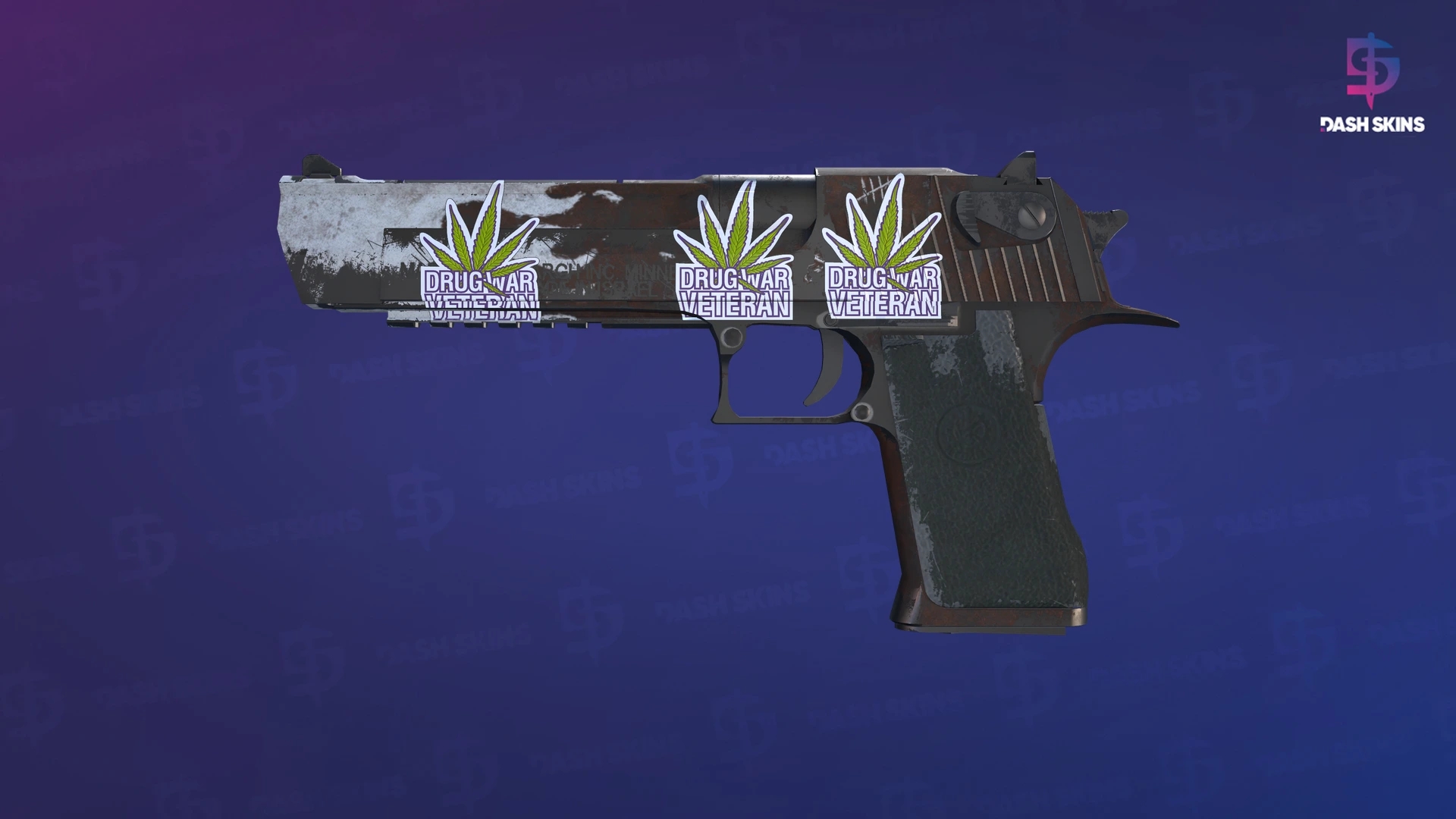 Desert Eagle | Oxide Blaze (Well-Worn) Screenshot Playside