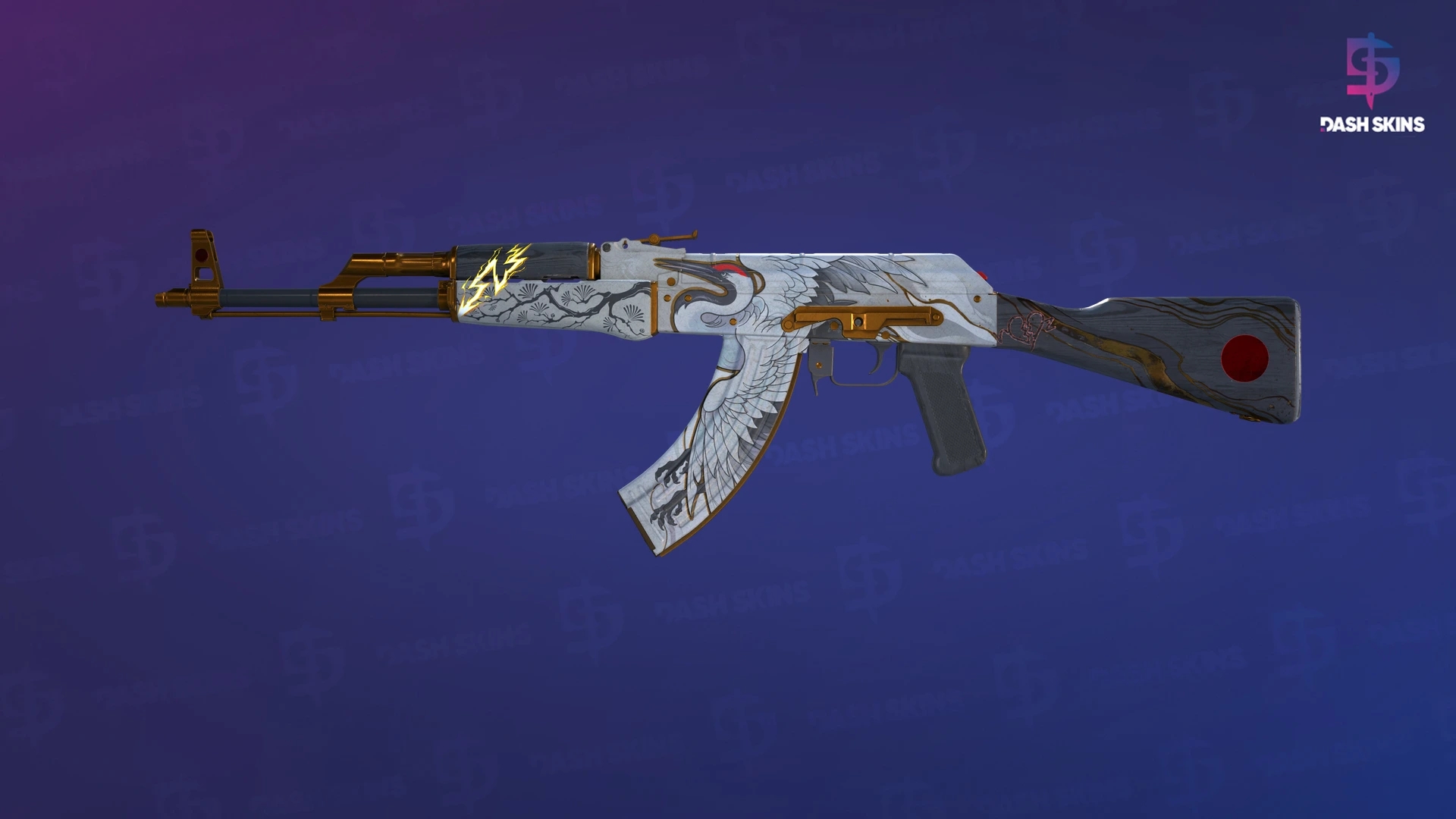 AK-47 | Crane Flight (Field-Tested) Screenshot Playside