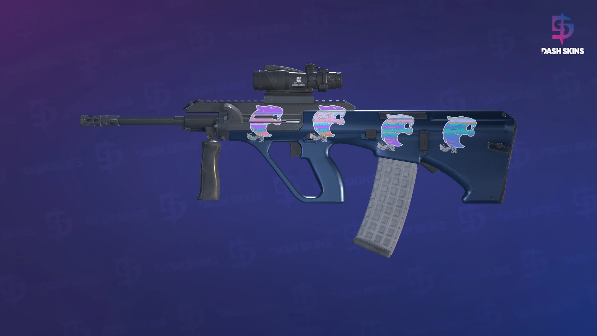 AUG | Anodized Navy (Factory New) Screenshot Playside