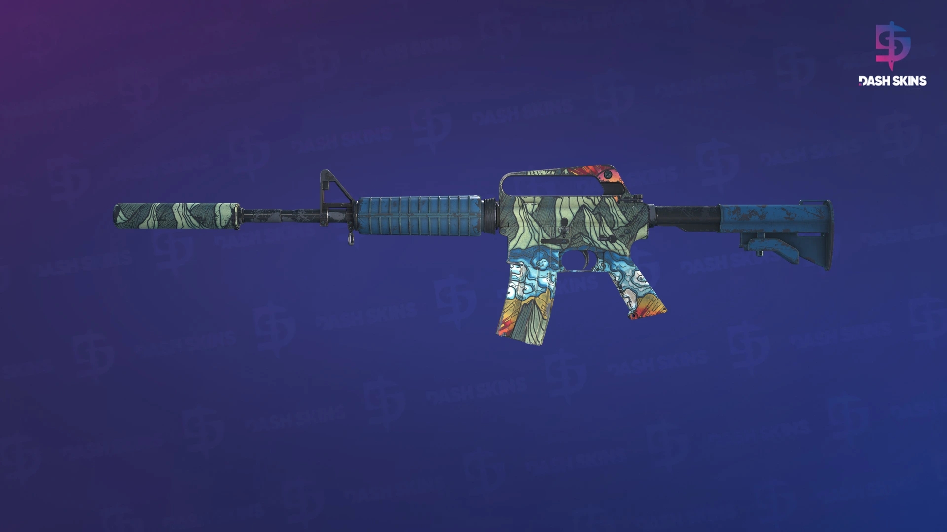 M4A1-S | Solitude (Field-Tested) Screenshot Playside