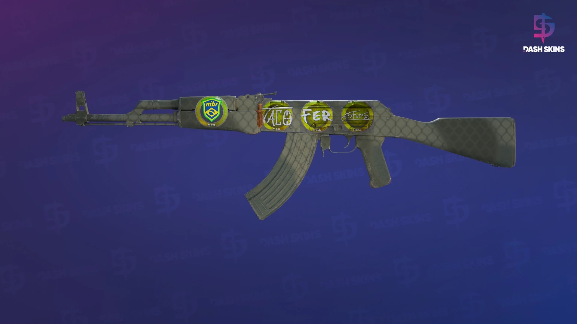 AK-47 | Safari Mesh (Minimal Wear) Screenshot Playside