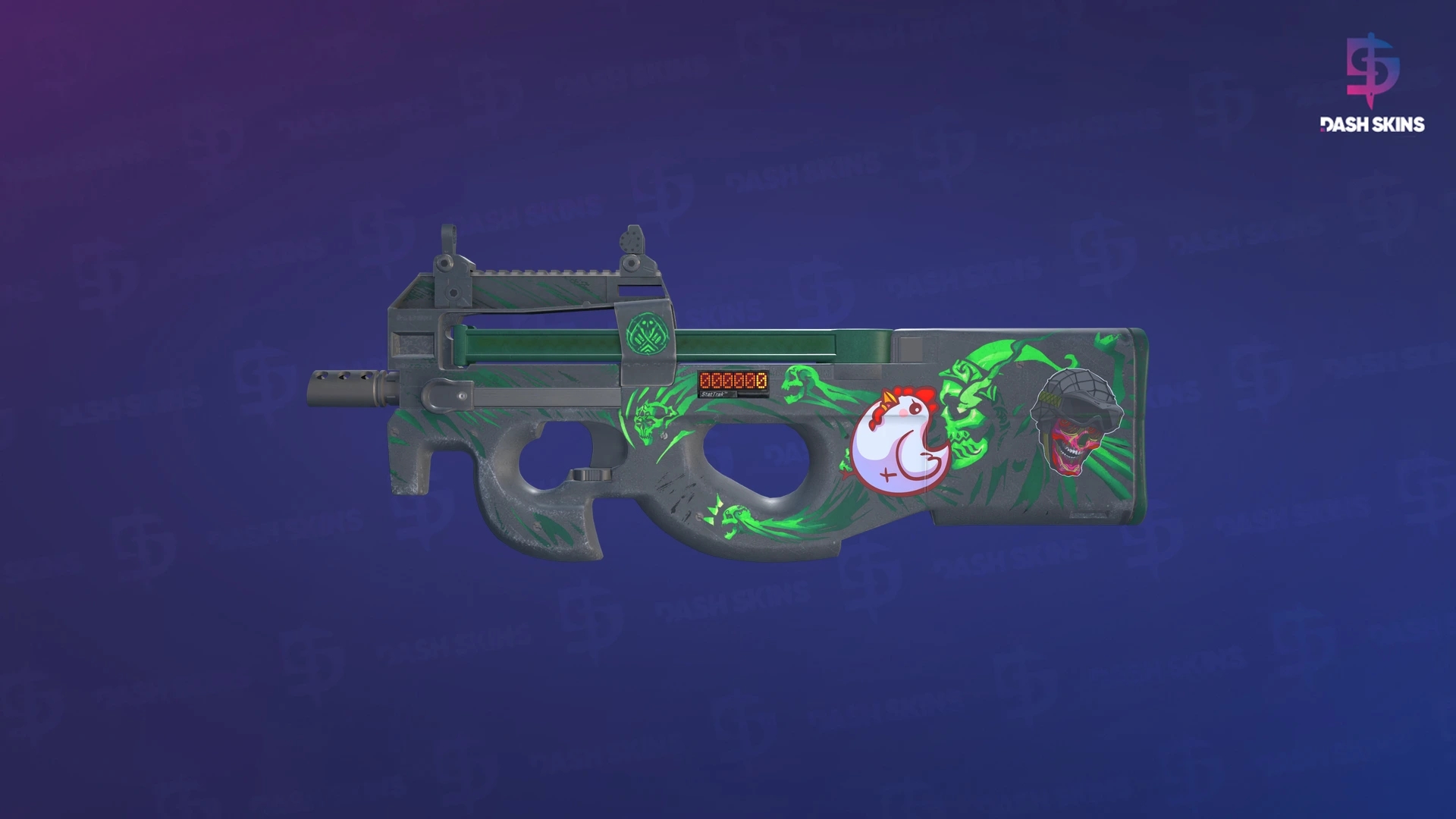 StatTrak™ P90 | Grim (Field-Tested) Screenshot Playside