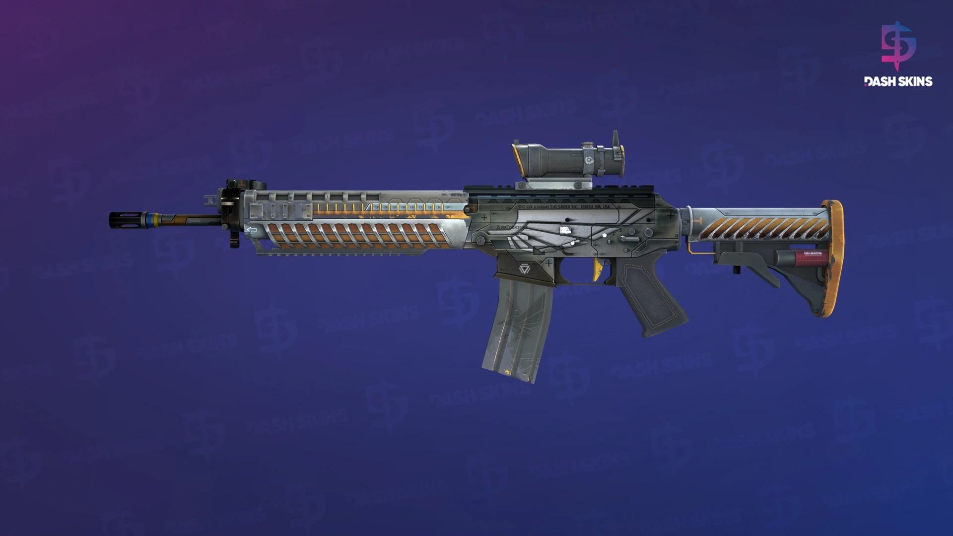 SG 553 | Aerial (Field-Tested) Screenshot Playside
