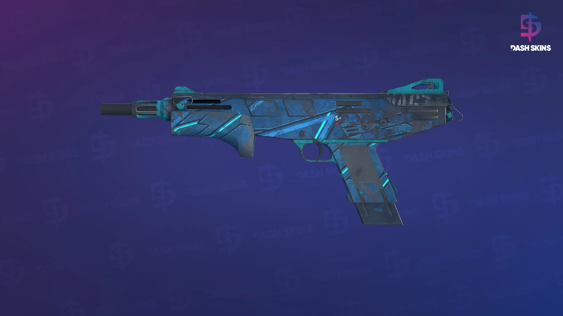 MAG-7 | Cobalt Core (Field-Tested) Screenshot Playside