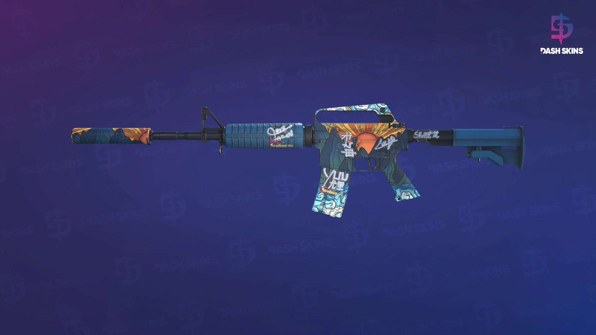 M4A1-S | Solitude (Minimal Wear) Screenshot Playside