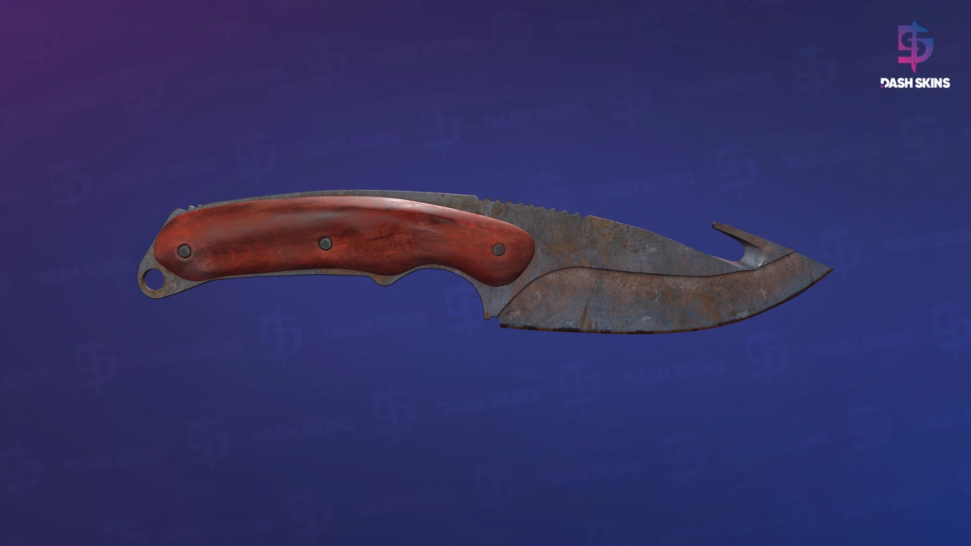 ★ Gut Knife | Rust Coat (Battle-Scarred) Screenshot Playside