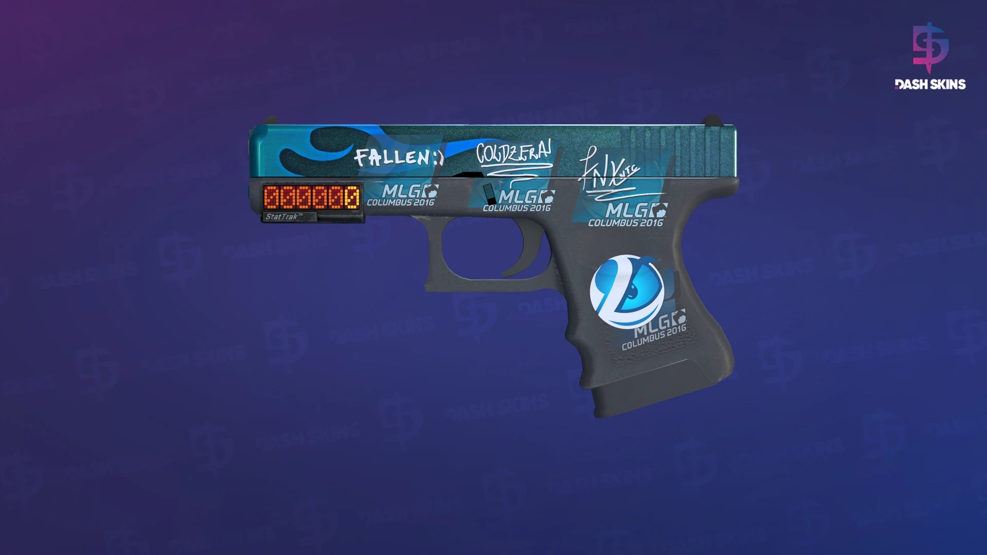 StatTrak™ Glock-18 | Bunsen Burner (Minimal Wear) Screenshot Playside