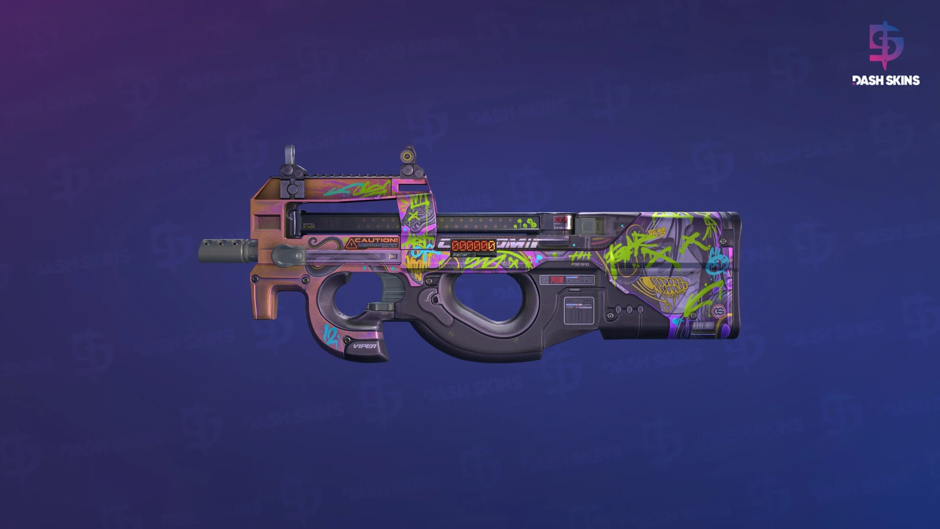 StatTrak™ P90 | Neoqueen (Field-Tested) Screenshot Playside