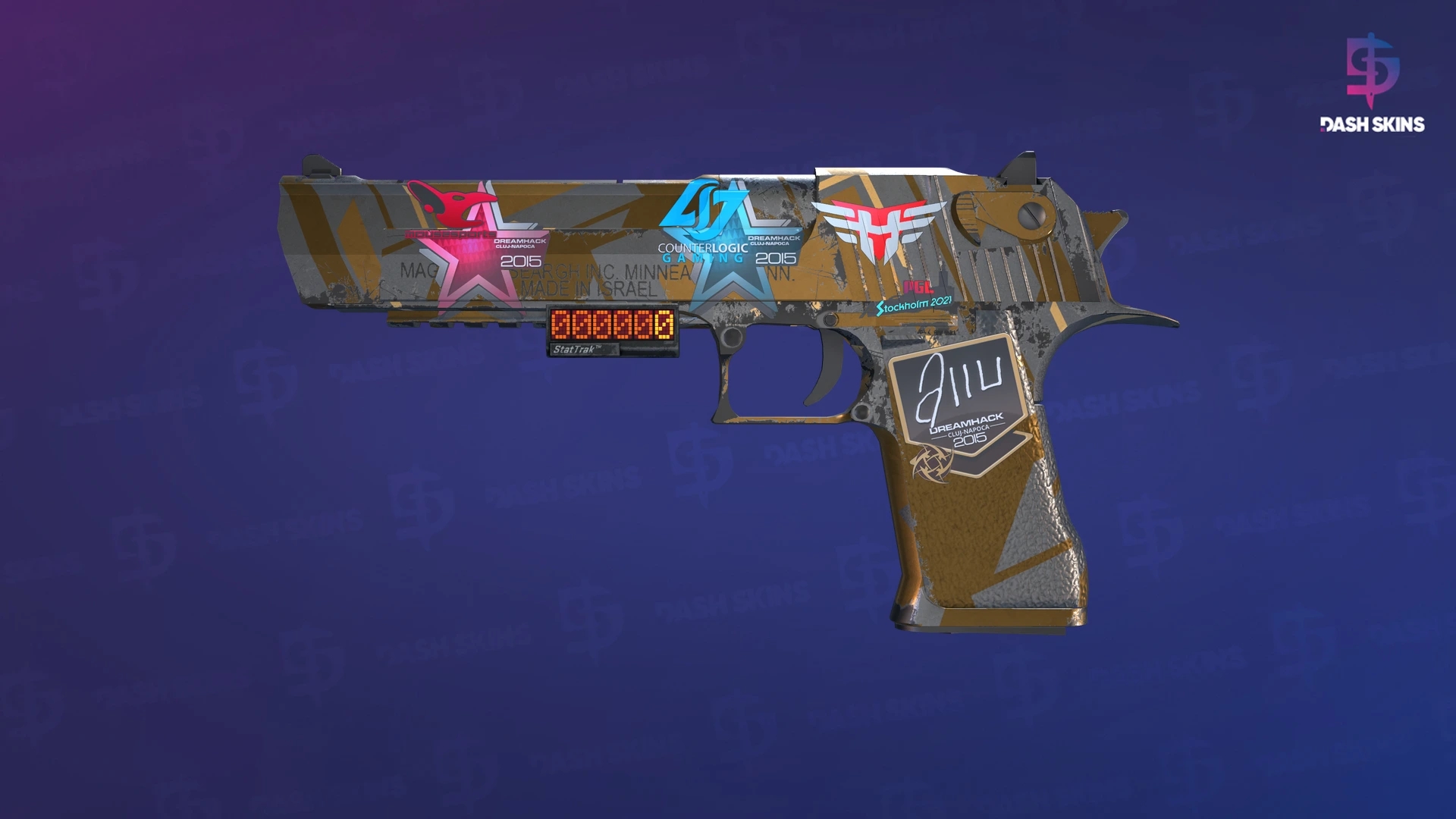 StatTrak™ Desert Eagle | Bronze Deco (Field-Tested) Screenshot Playside