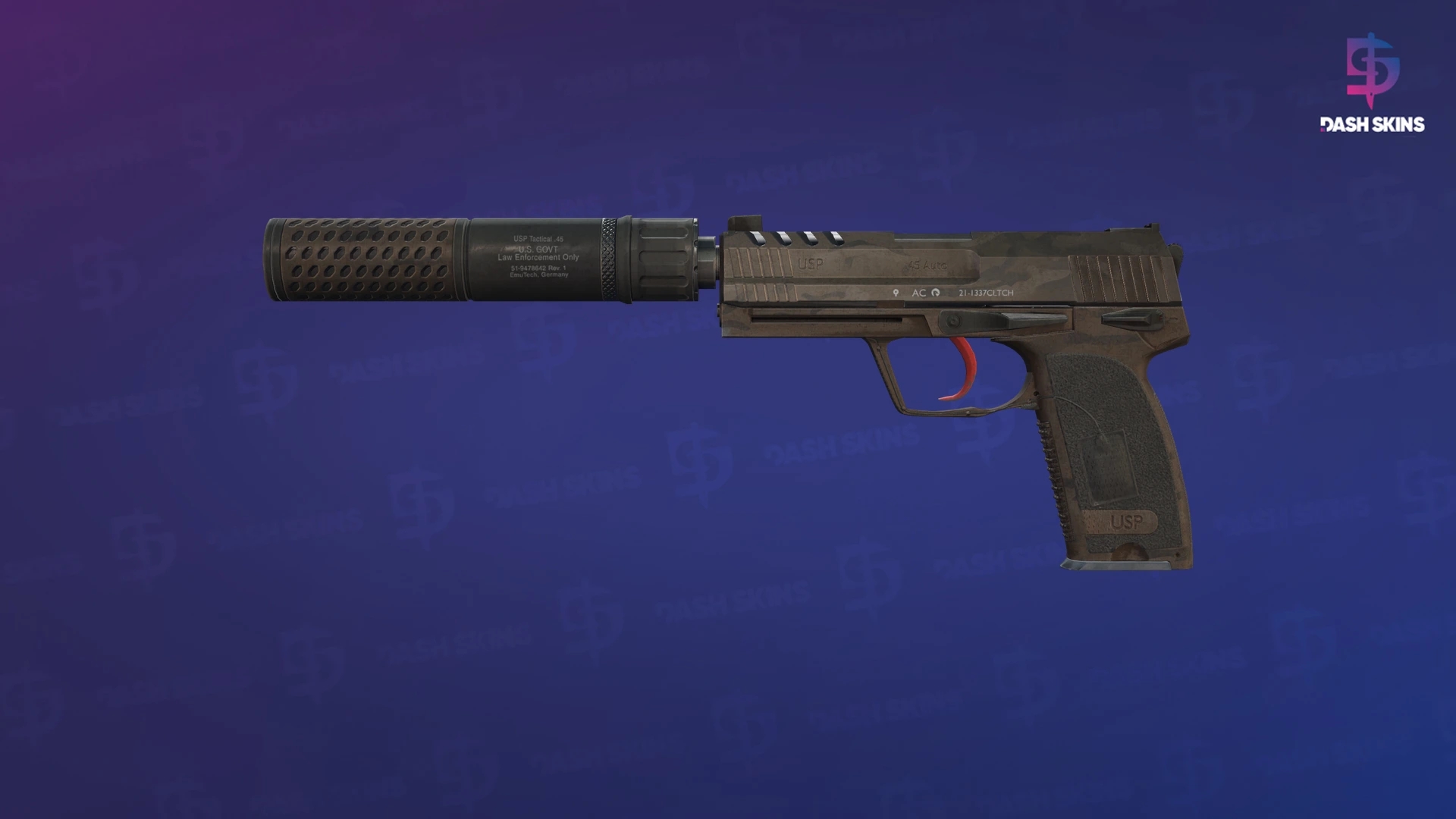 USP-S | Desert Tactical (Well-Worn) Screenshot Playside