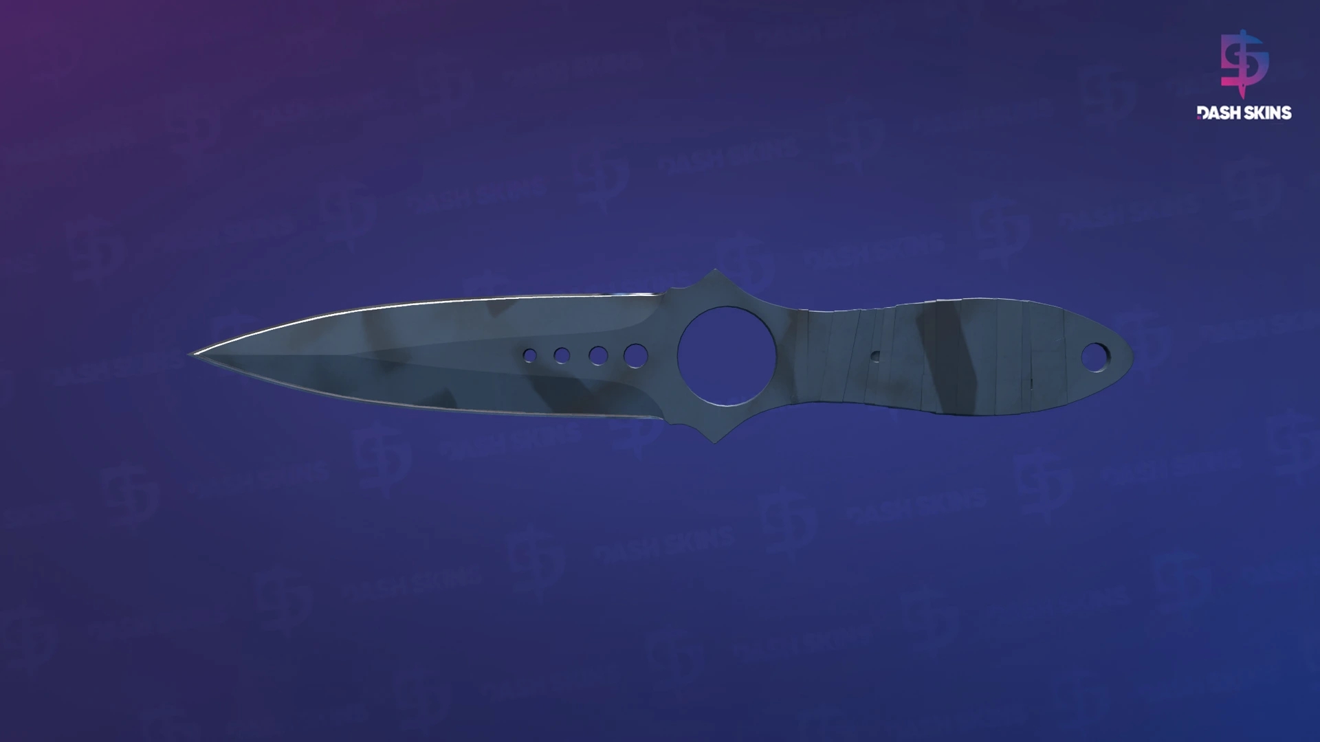 ★ Skeleton Knife | Night Stripe (Minimal Wear) Screenshot Playside