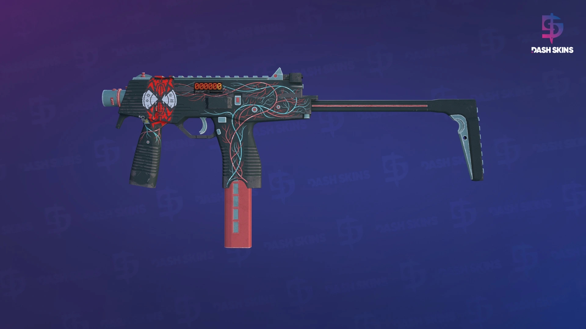 StatTrak™ MP9 | Capillary (Field-Tested) Screenshot Playside