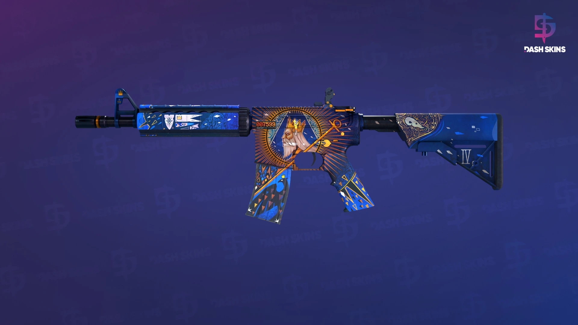 StatTrak™ M4A4 | The Emperor (Minimal Wear) Screenshot Playside
