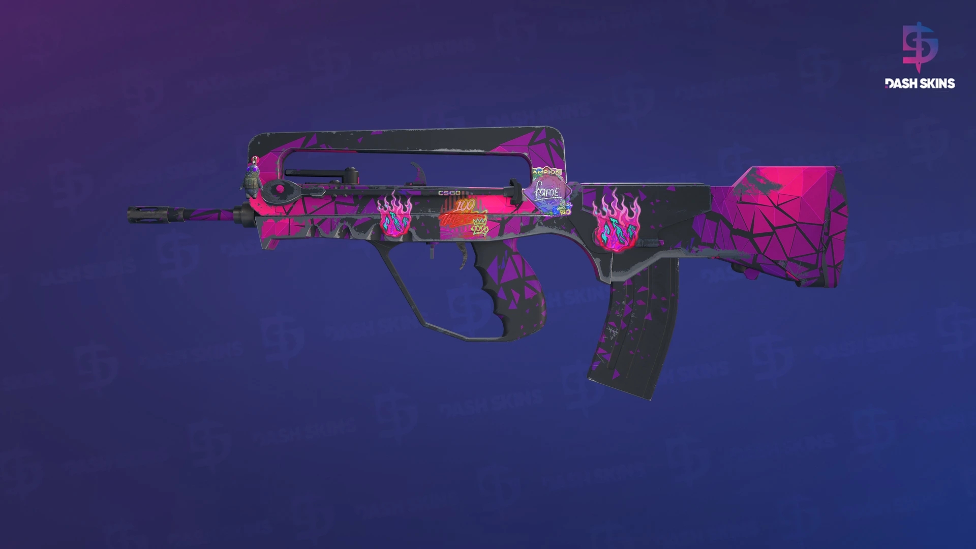FAMAS | Pulse (Field-Tested) Screenshot Playside