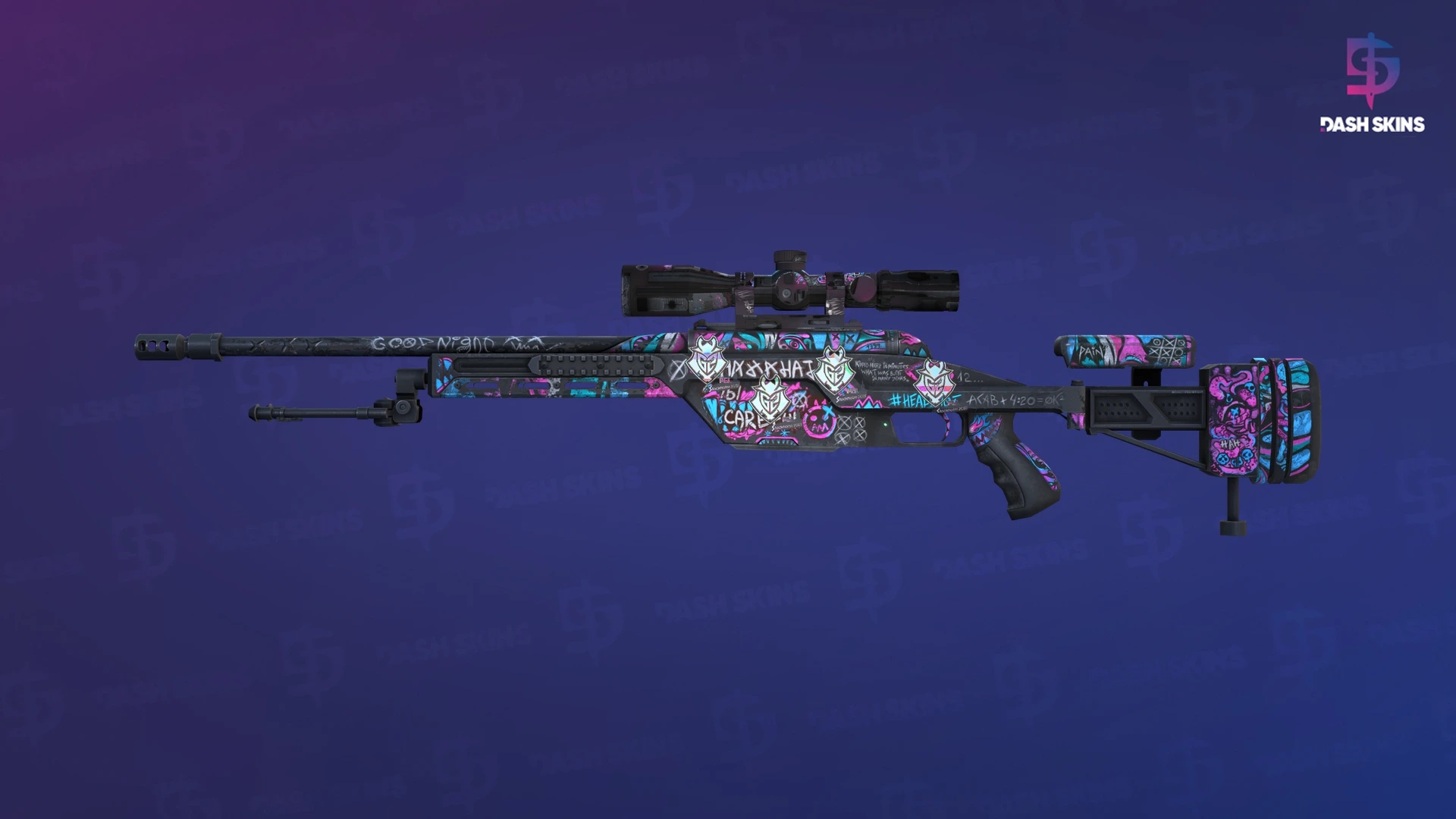 SSG 08 | Fever Dream (Field-Tested) Screenshot Playside