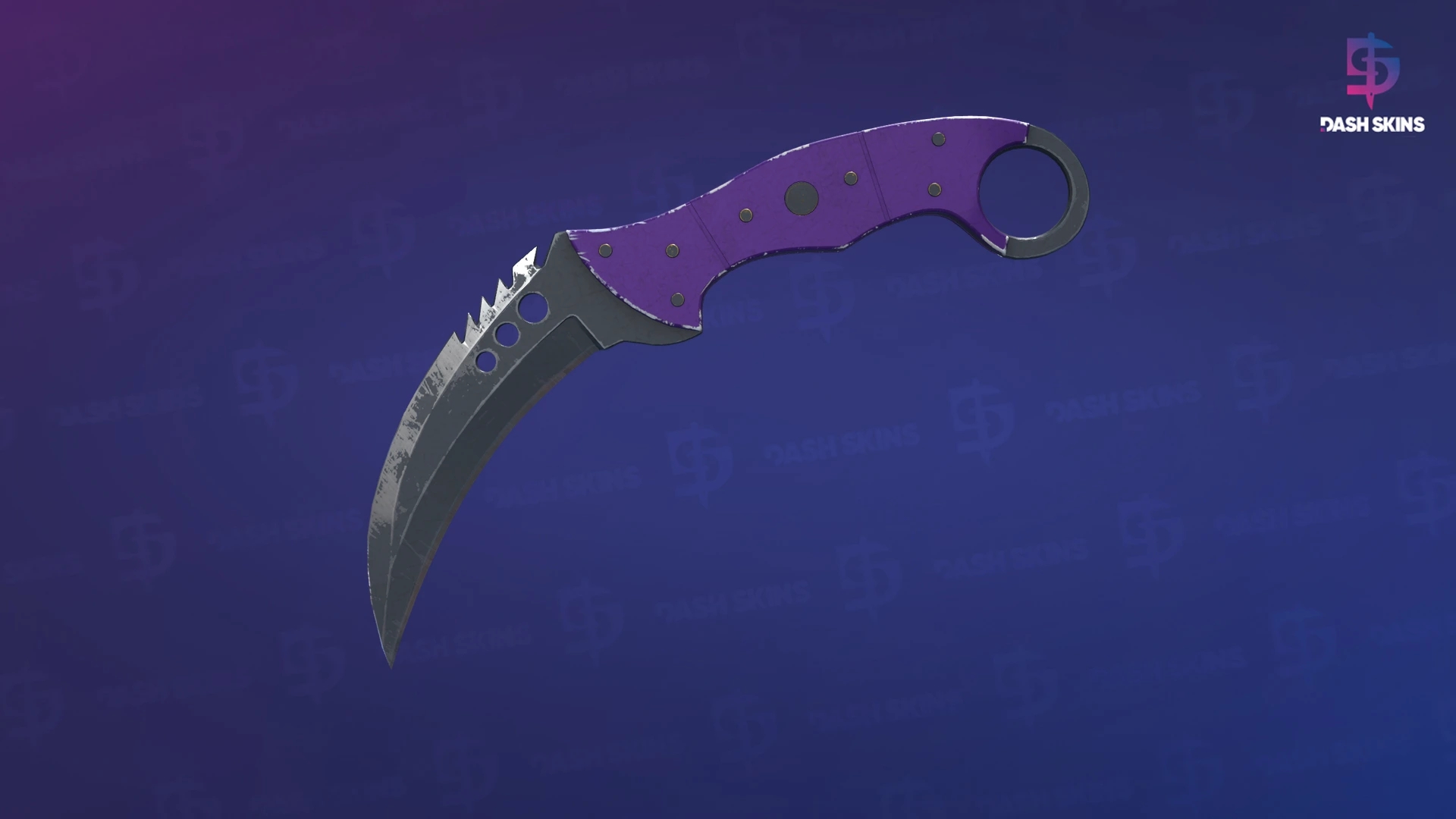 ★ Talon Knife | Ultraviolet (Battle-Scarred) Screenshot Playside