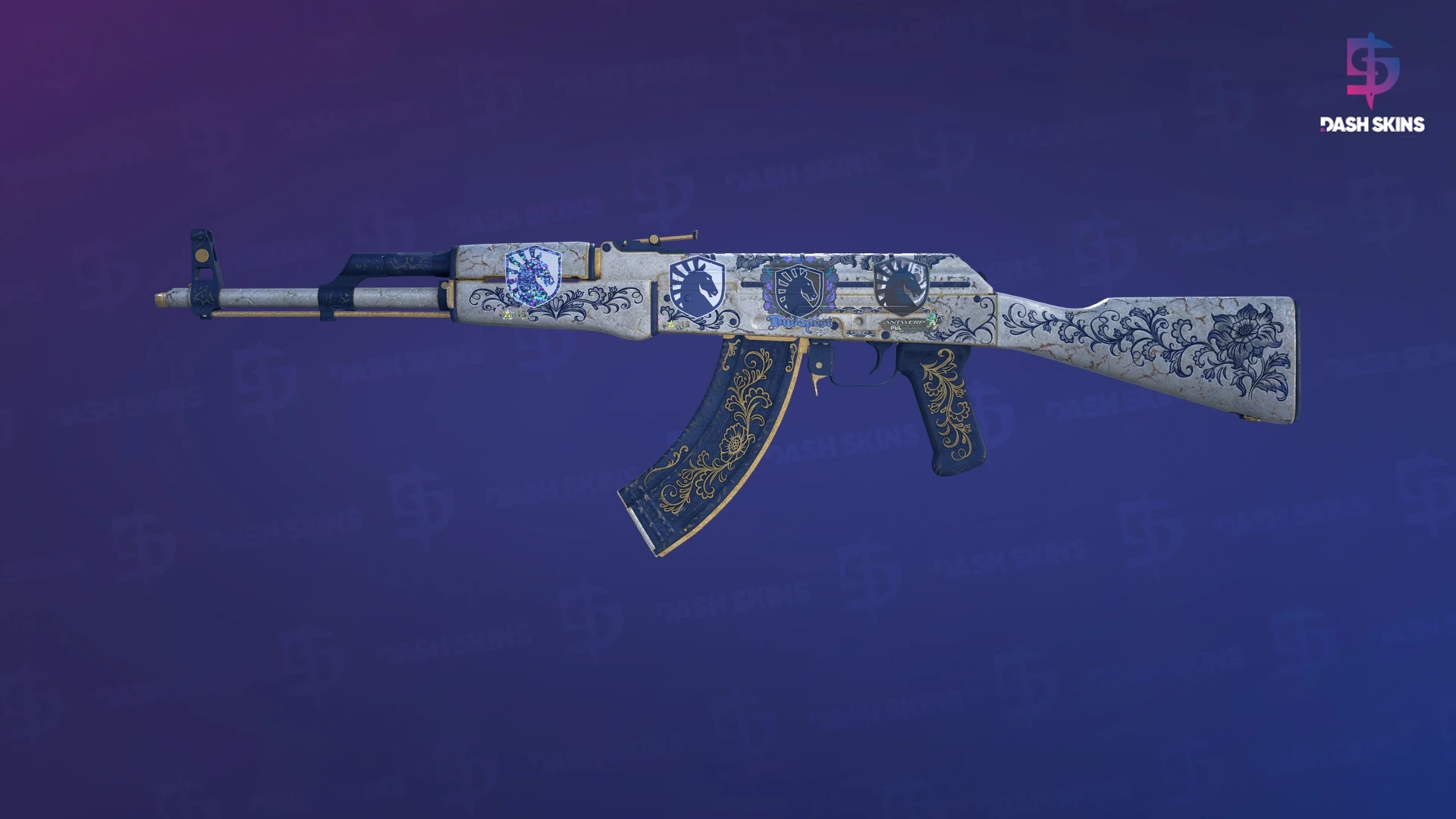 AK-47 | Inheritance (Battle-Scarred) Screenshot Playside