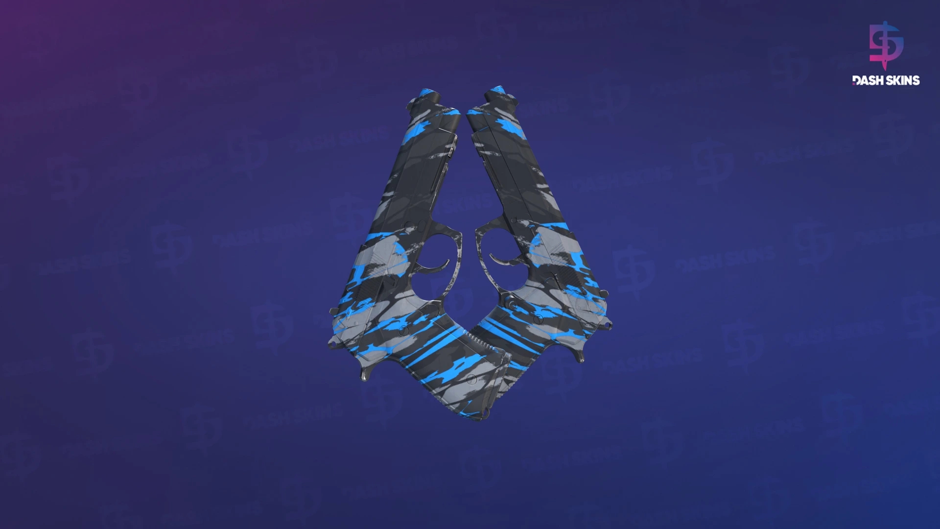 Dual Berettas | Shred (Factory New) Screenshot Playside