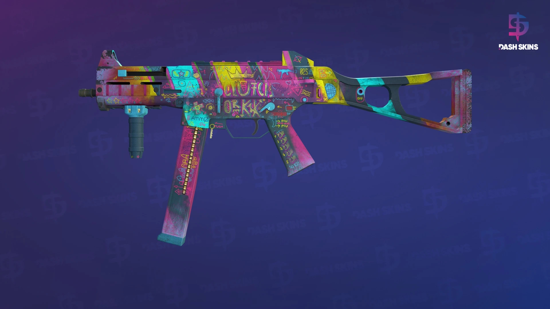 UMP-45 | Wild Child (Field-Tested) Screenshot Playside