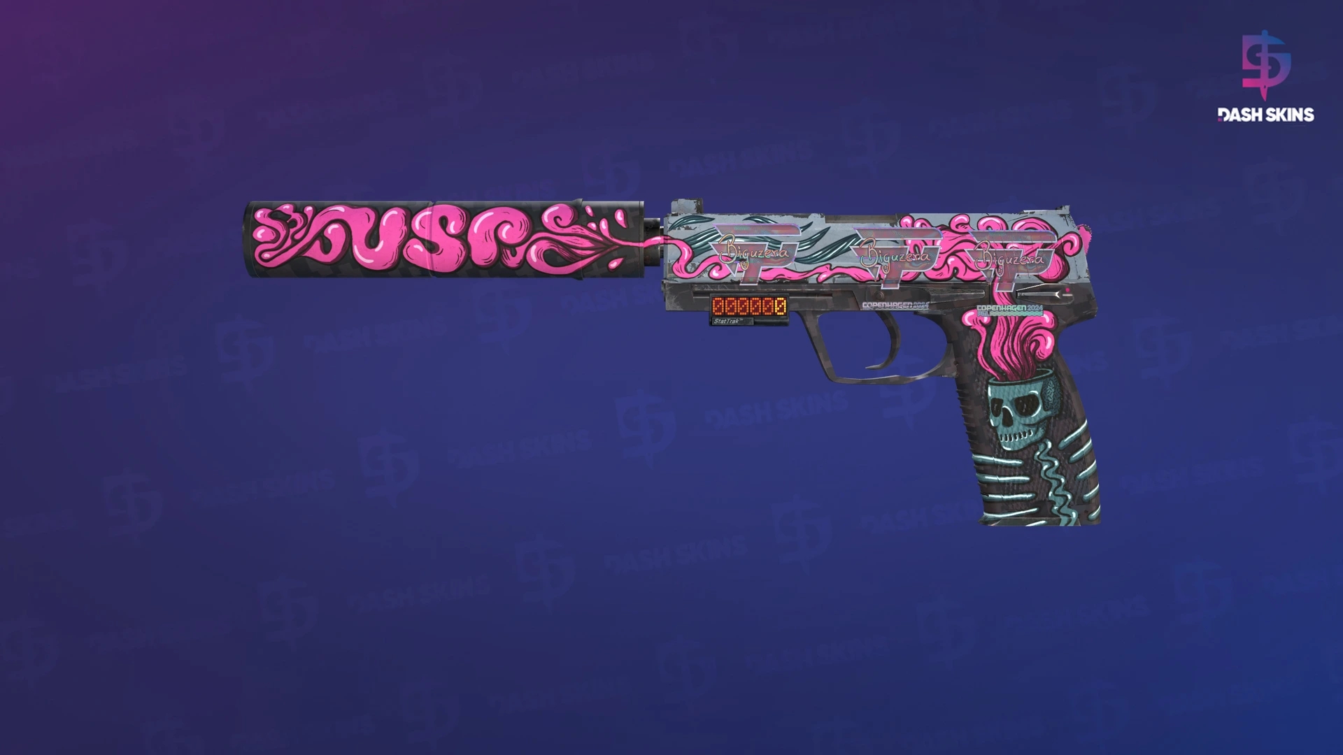 StatTrak™ USP-S | Cortex (Field-Tested) Screenshot Playside
