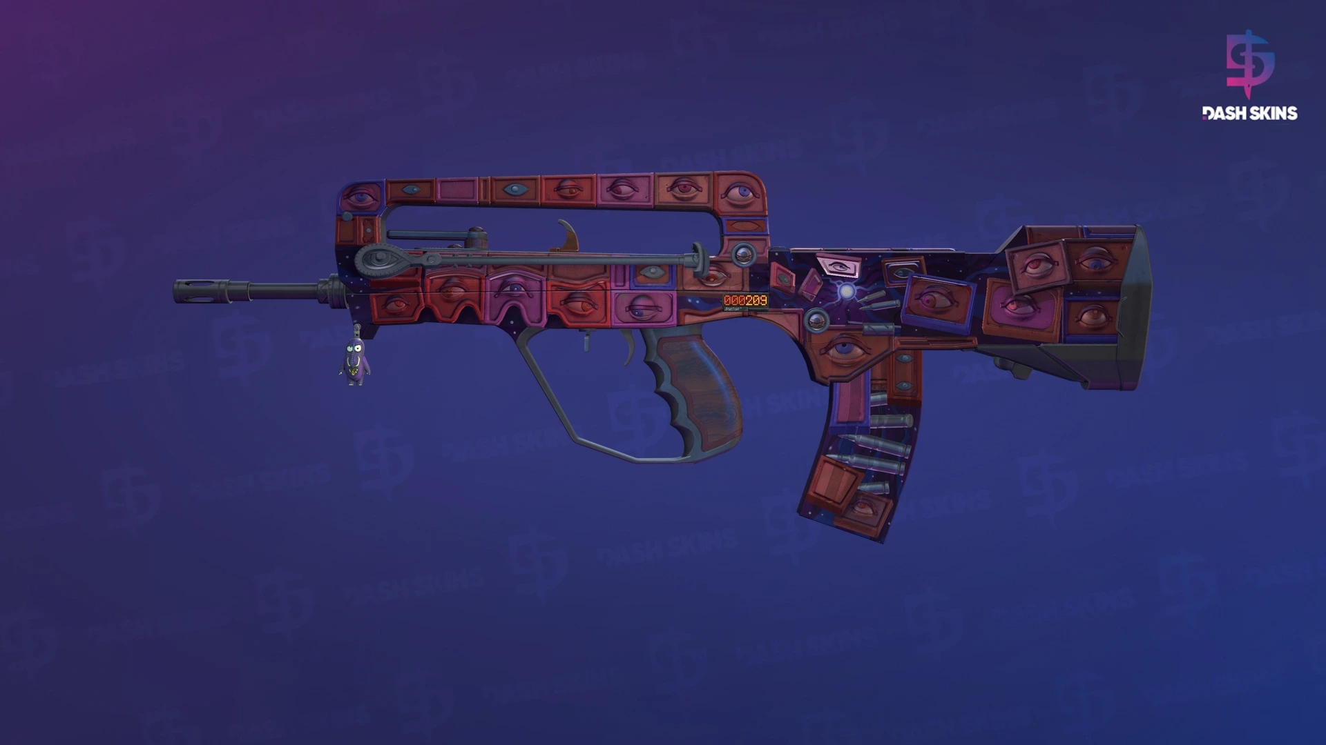 StatTrak™ FAMAS | Rapid Eye Movement (Field-Tested) Screenshot Playside