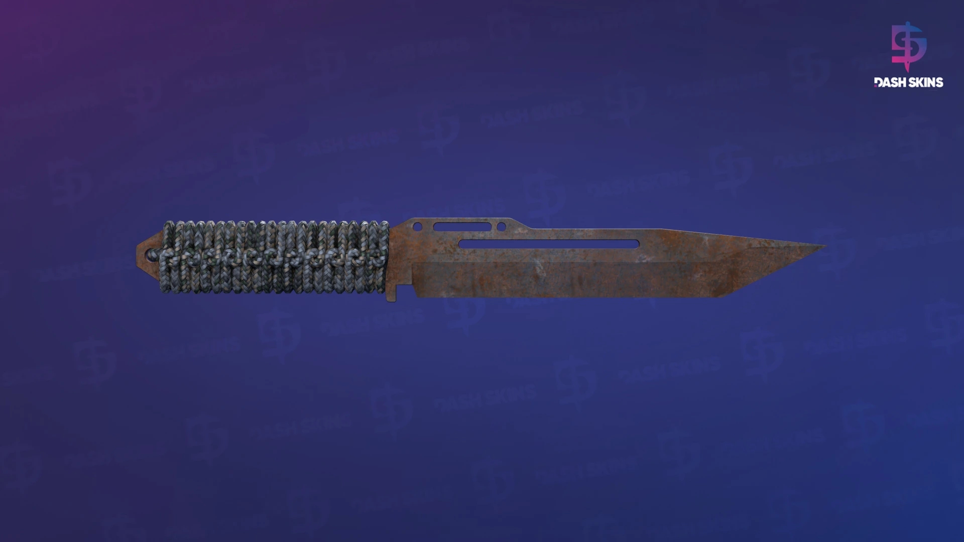 ★ Paracord Knife | Rust Coat (Battle-Scarred) Screenshot Playside