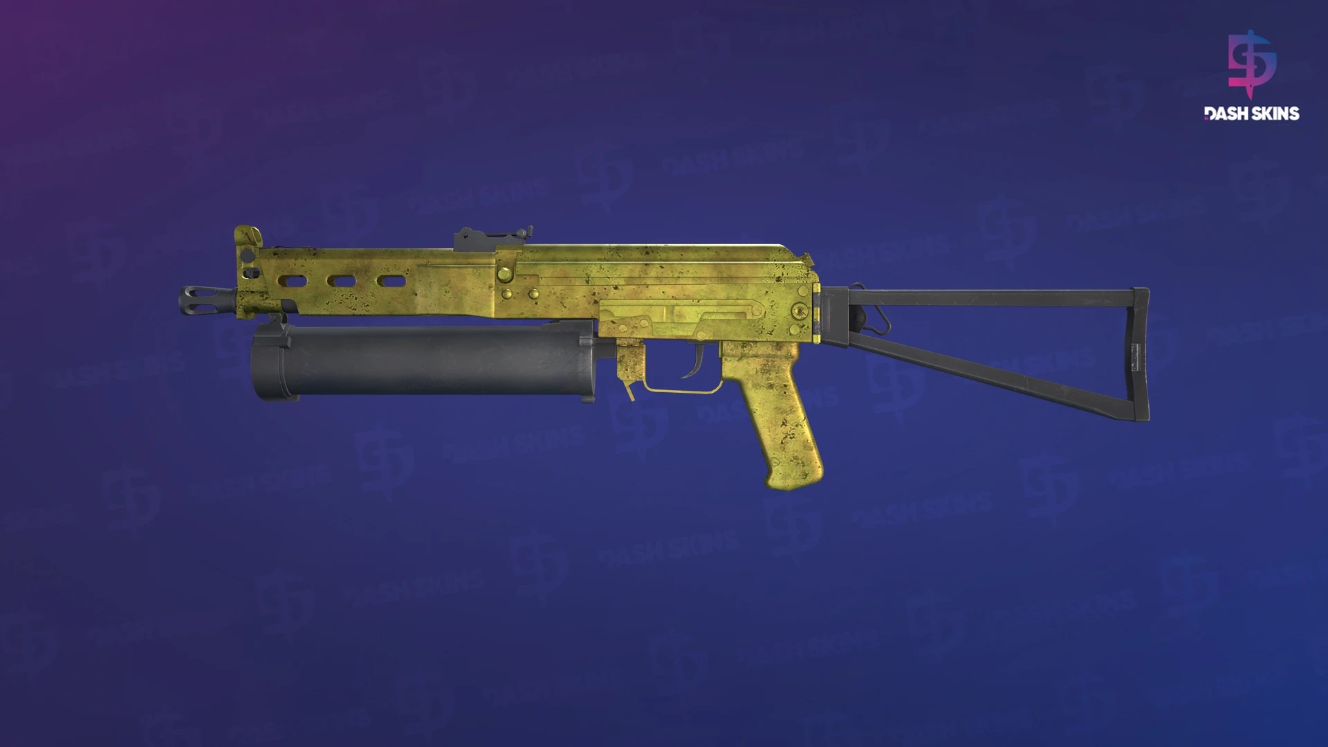 PP-Bizon | Brass (Factory New) Screenshot Playside