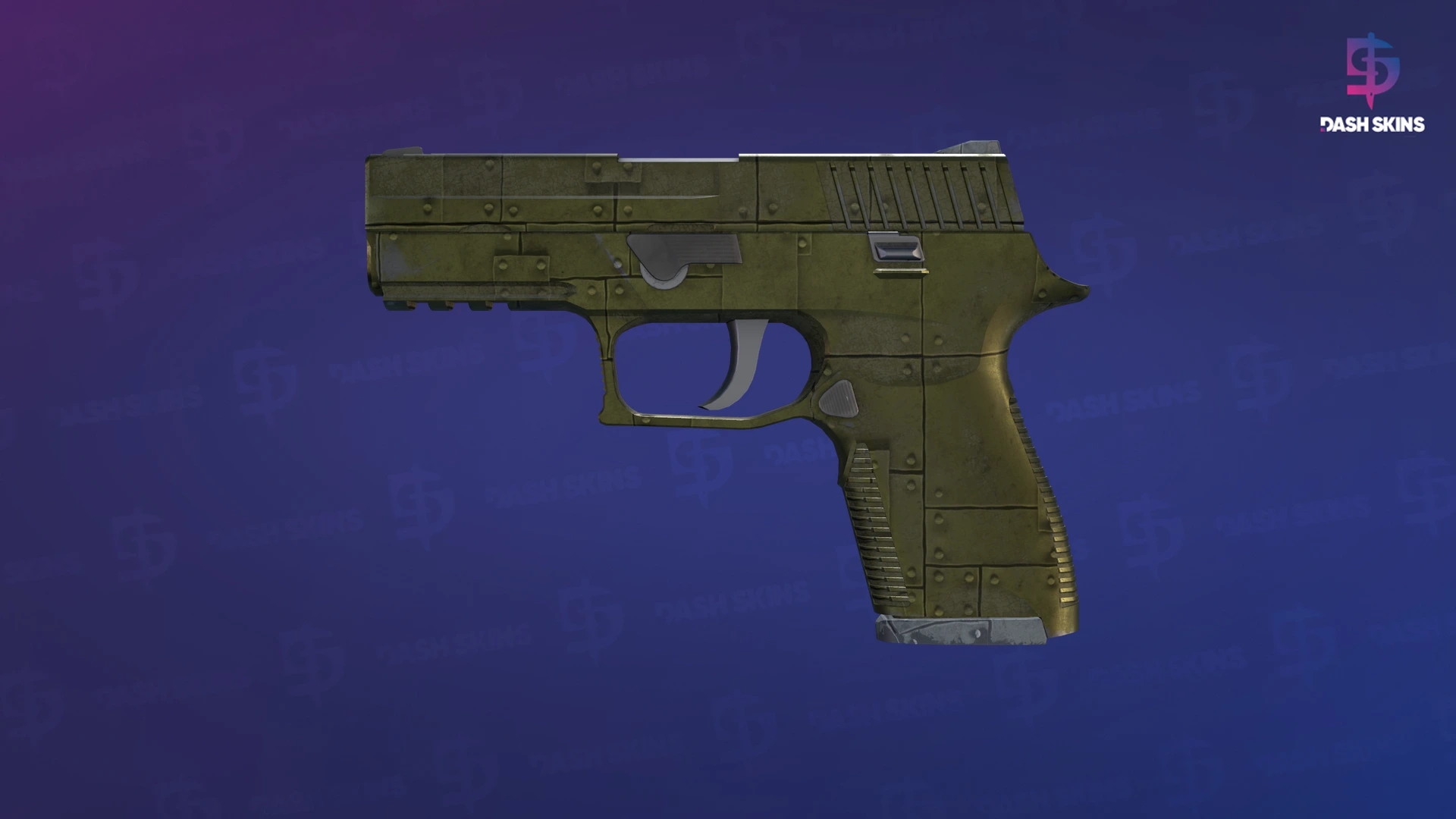 P250 | Iron Clad (Battle-Scarred) Screenshot Playside