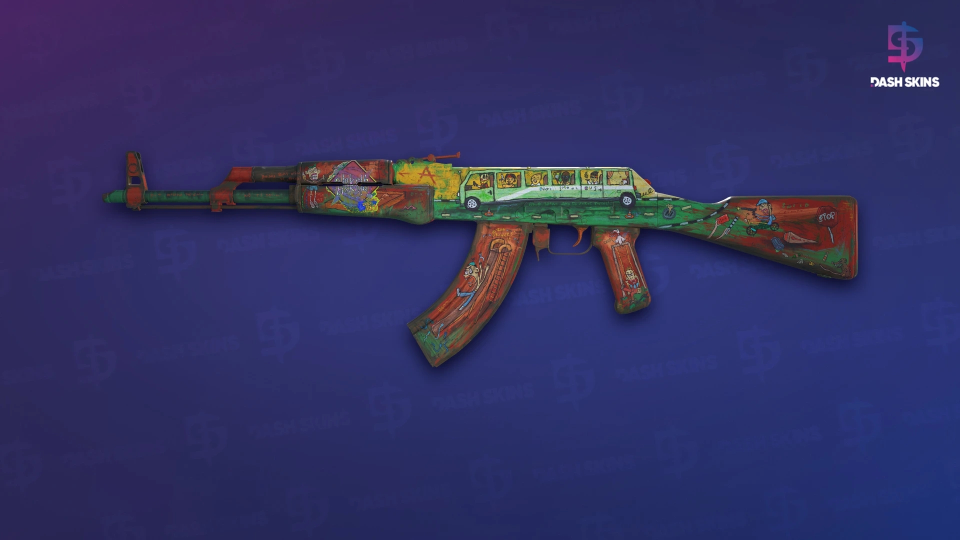 AK-47 | The Outsiders (Field-Tested) Screenshot Playside