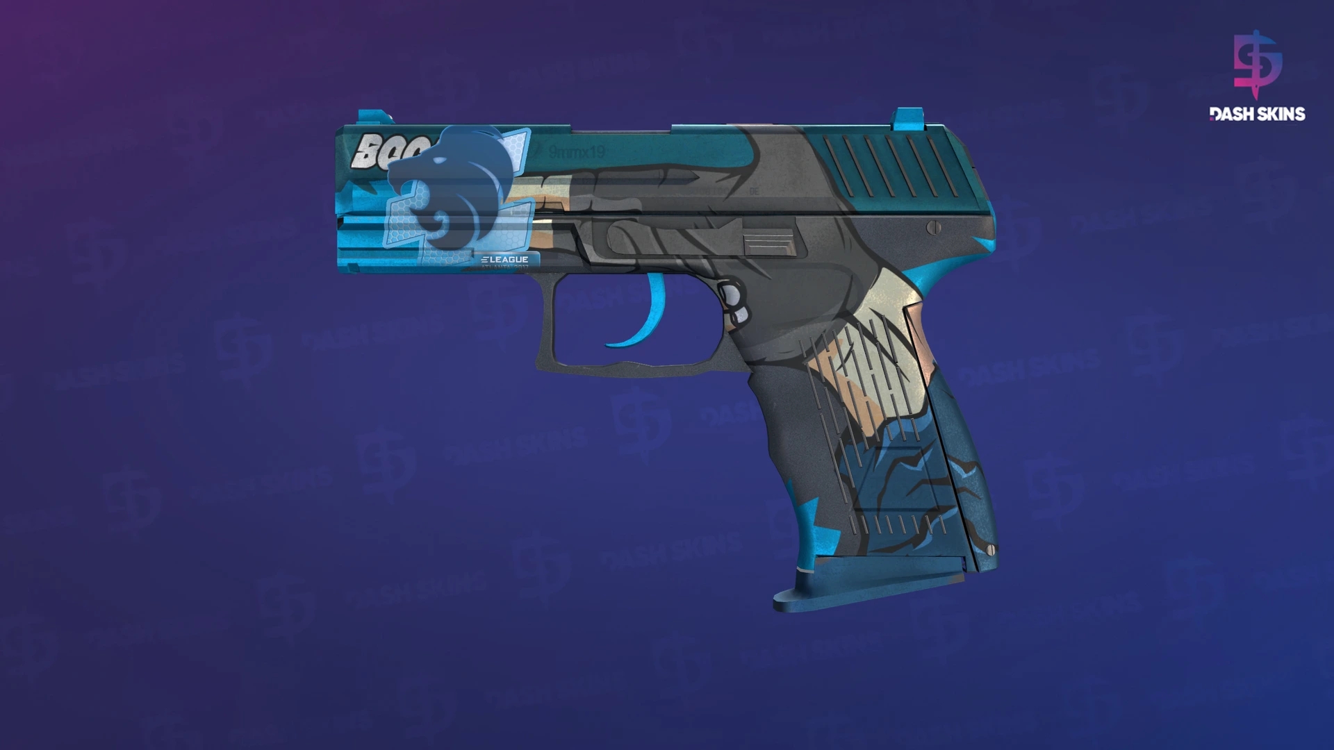 P2000 | Handgun (Well-Worn) Screenshot Playside