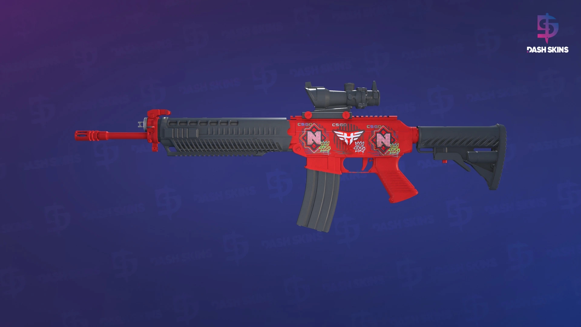 SG 553 | Candy Apple (Factory New) Screenshot Playside