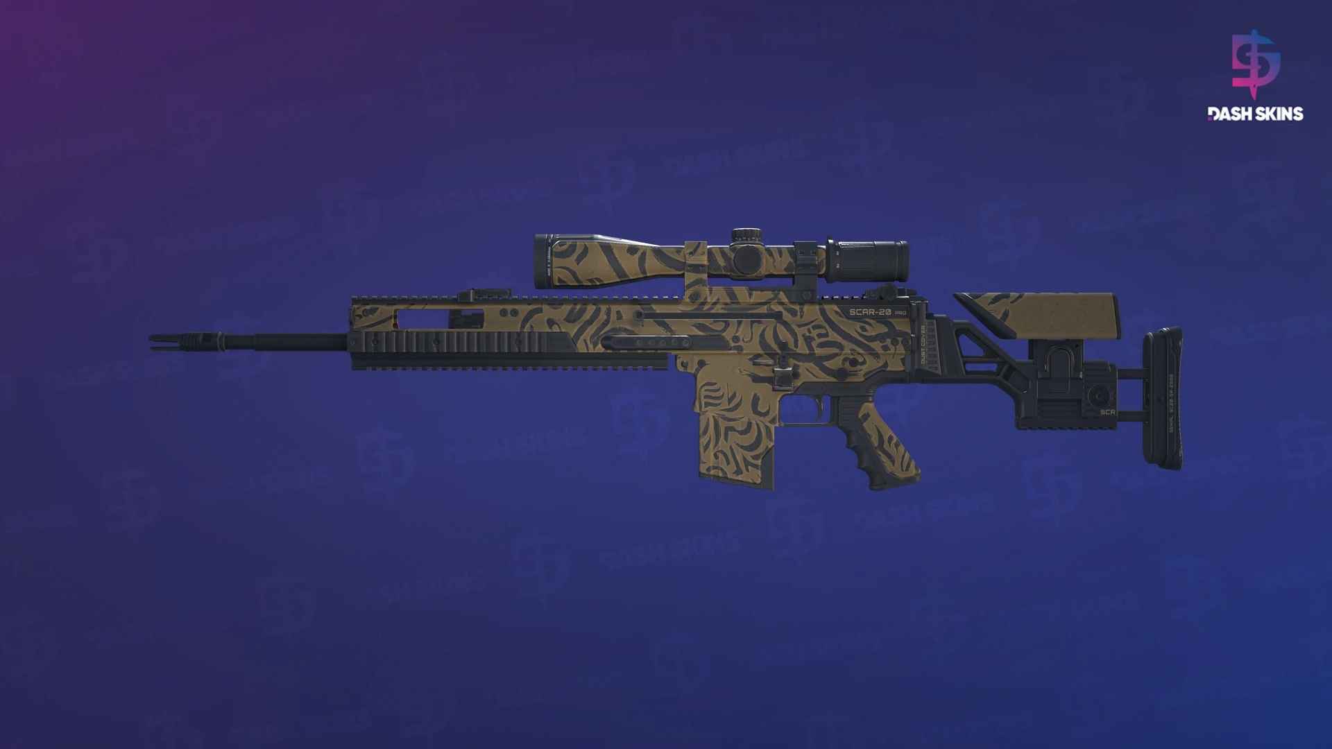 SCAR-20 | Sirocco Script (Factory New) Screenshot Playside