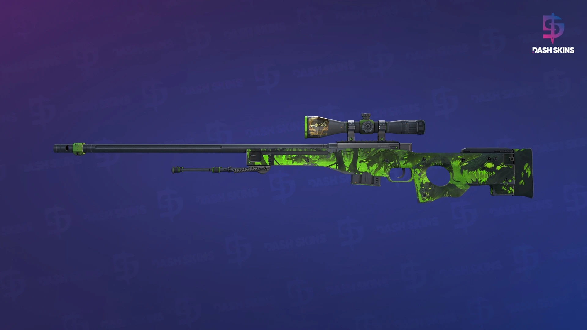 AWP | Containment Breach (Well-Worn) Screenshot Playside