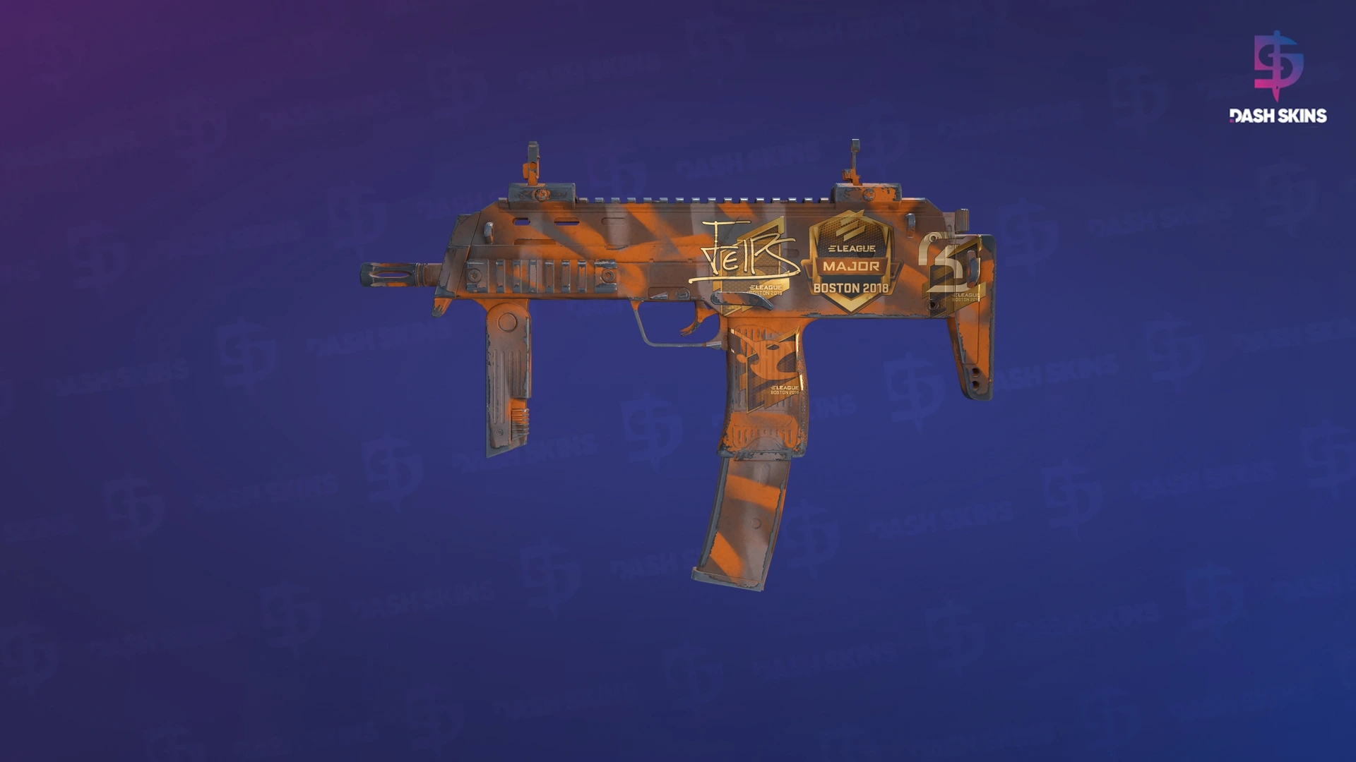 Souvenir MP7 | Orange Peel (Field-Tested) Screenshot Playside