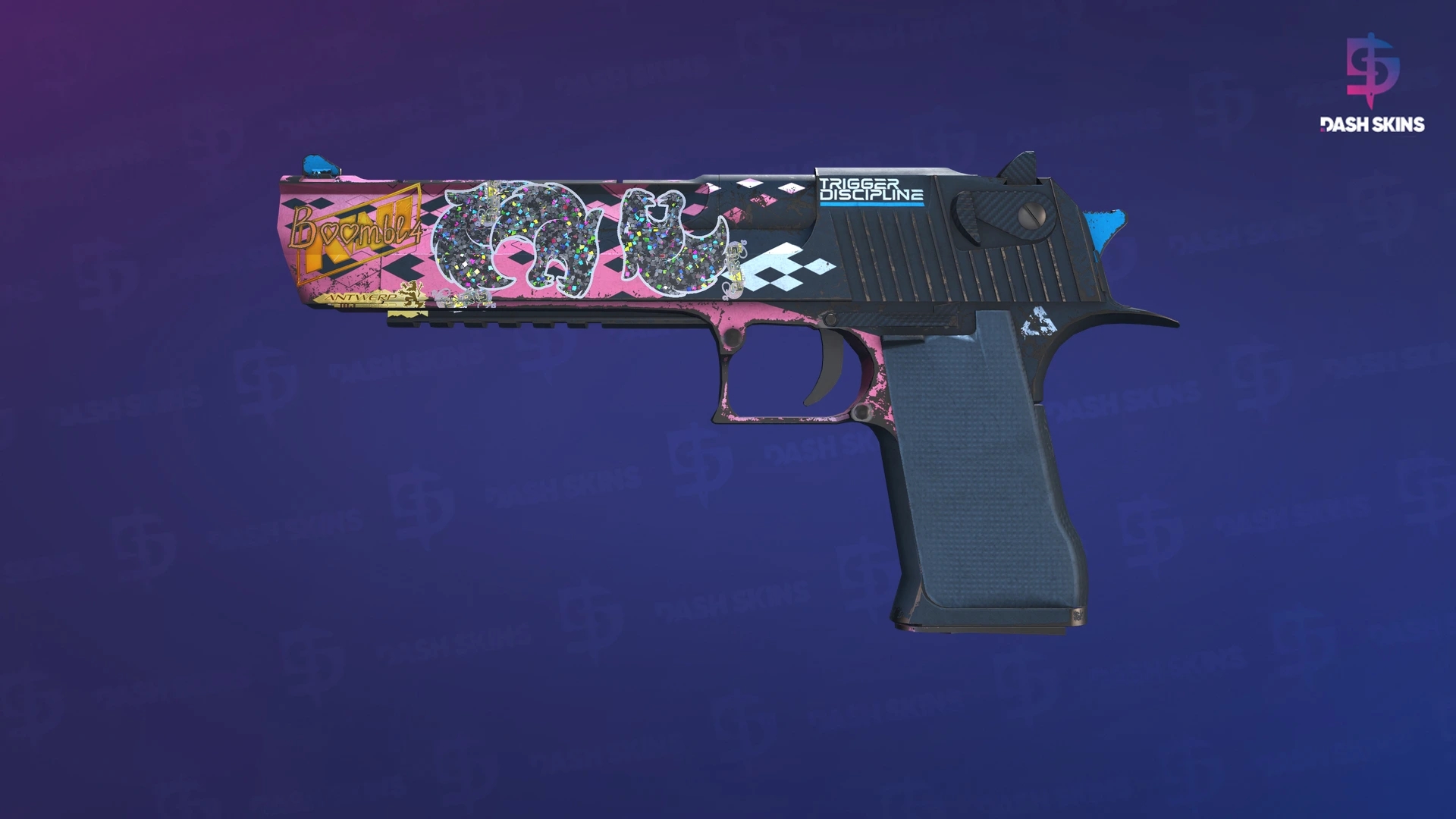 Desert Eagle | Trigger Discipline (Well-Worn) Screenshot Playside