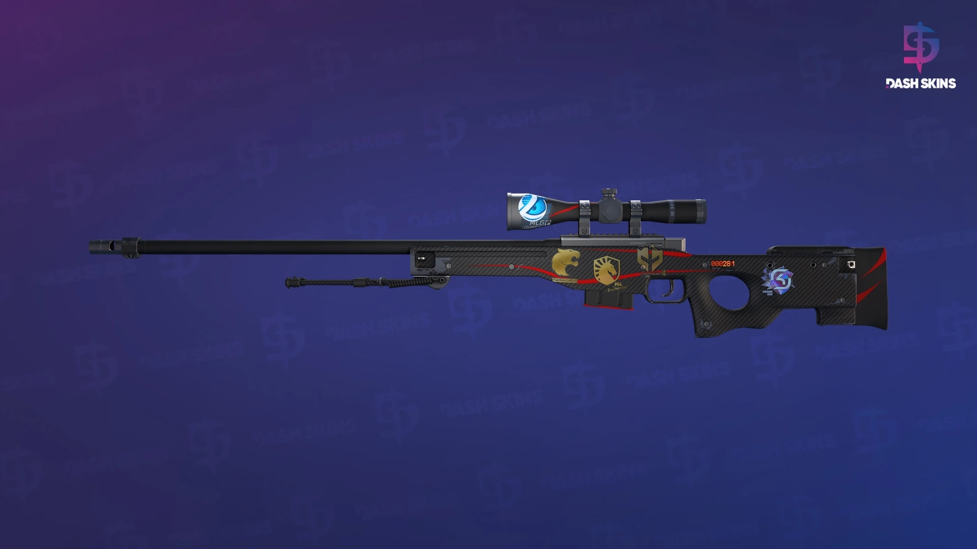 StatTrak™ AWP | Redline (Minimal Wear) Screenshot Playside