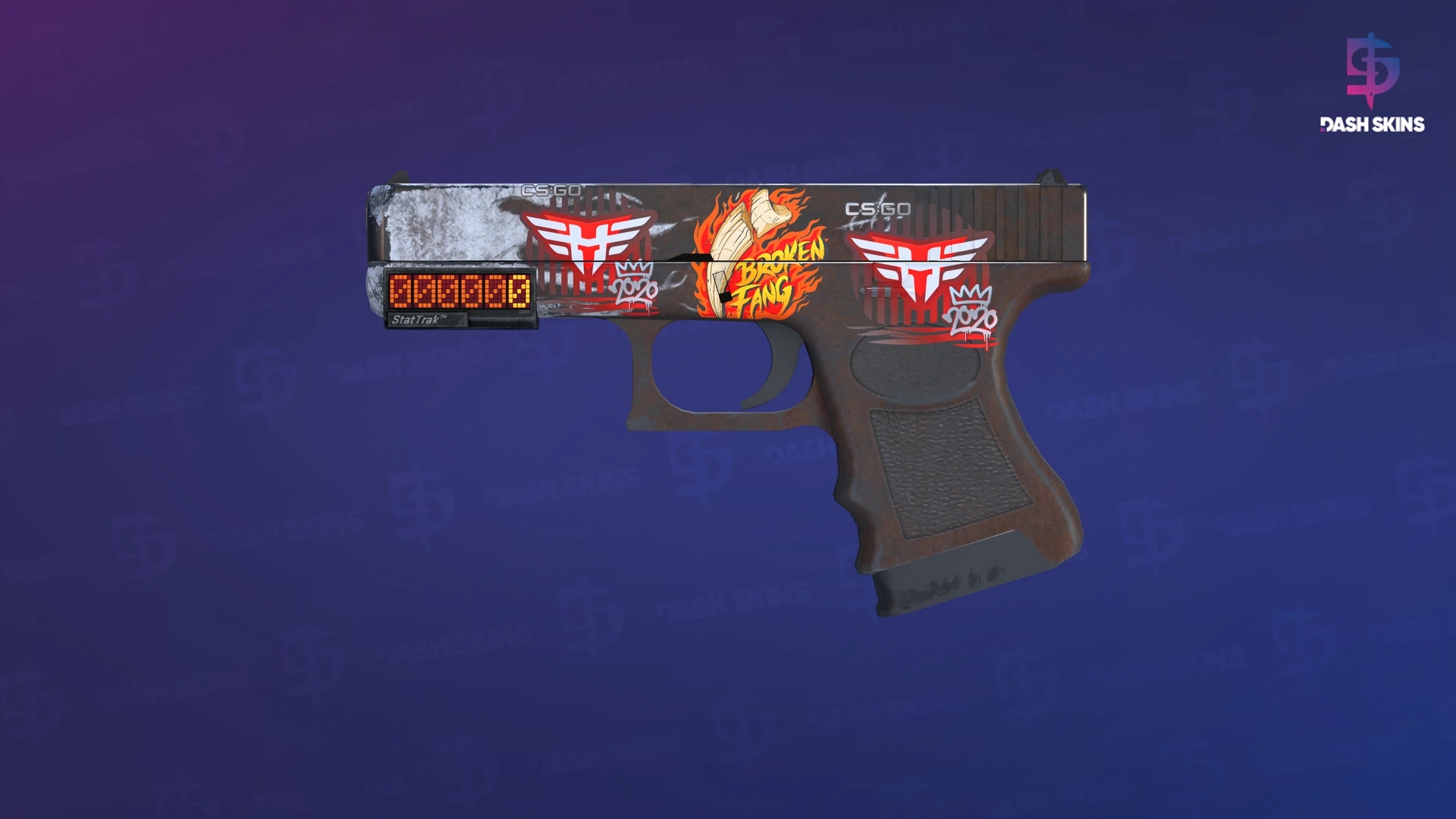 StatTrak™ Glock-18 | Oxide Blaze (Field-Tested) Screenshot Playside