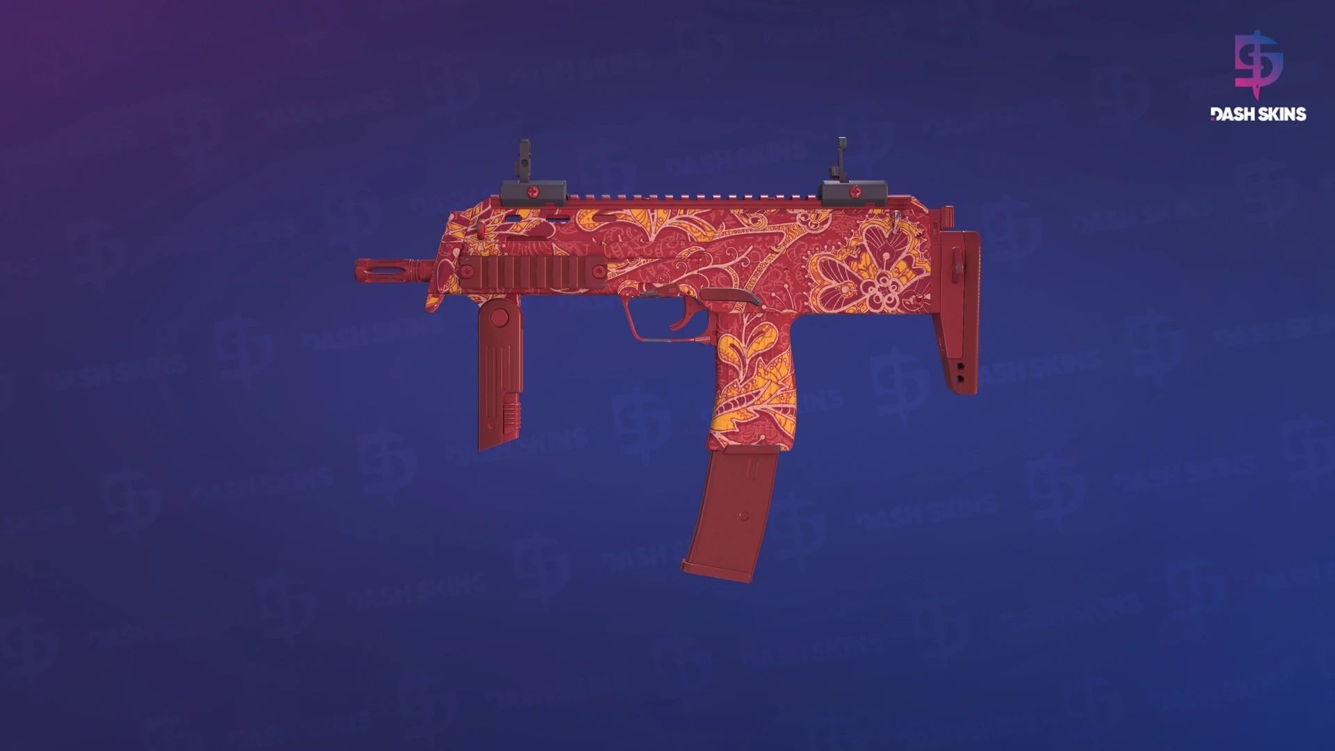 MP7 | Coral Paisley (Factory New) Screenshot Playside