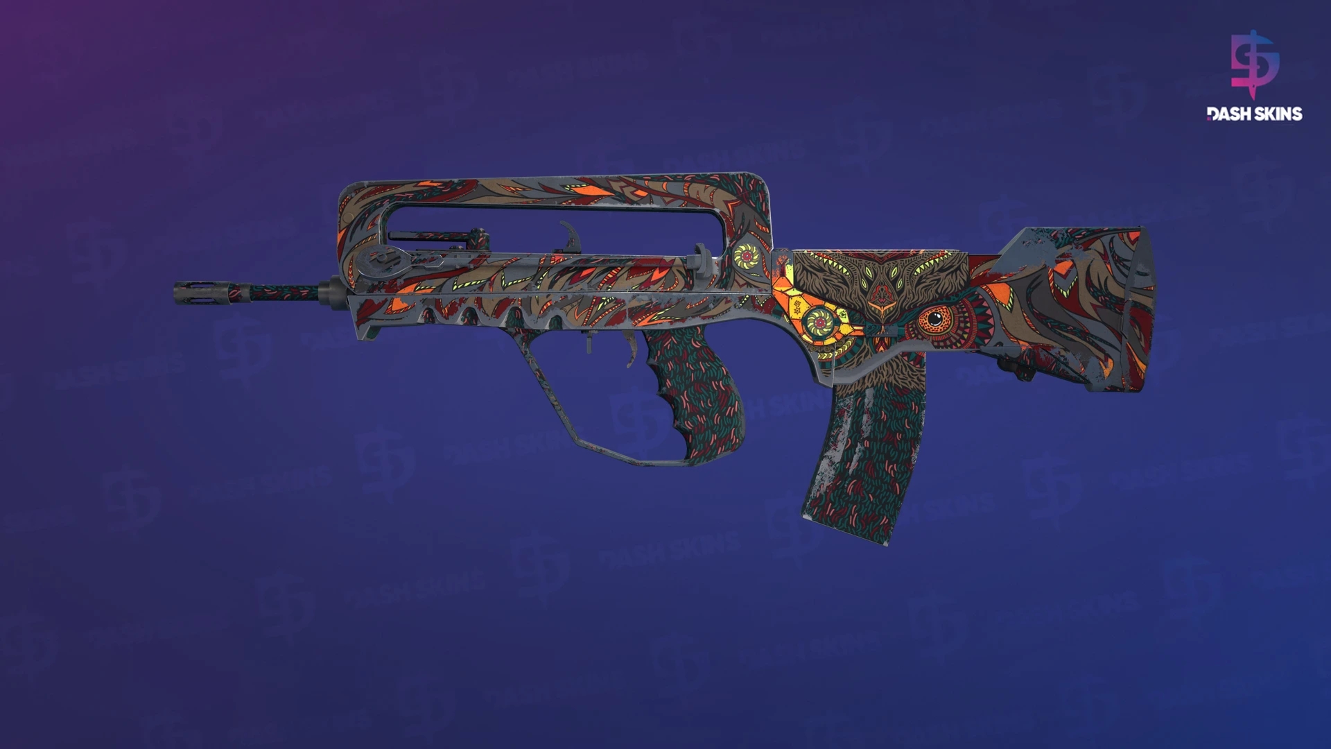 FAMAS | Eye of Athena (Well-Worn) Screenshot Playside