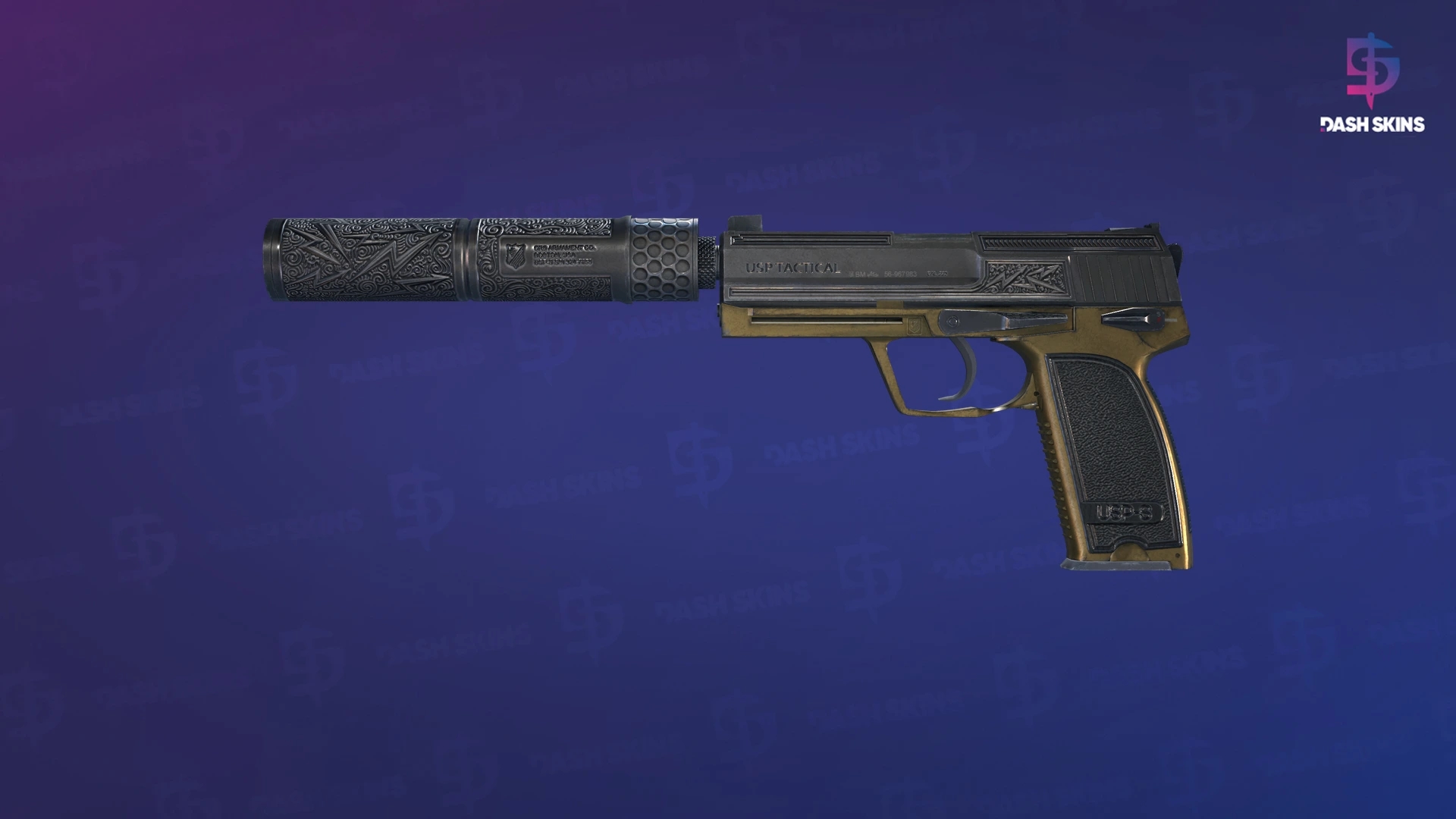 USP-S | Lead Conduit (Well-Worn) Screenshot Playside