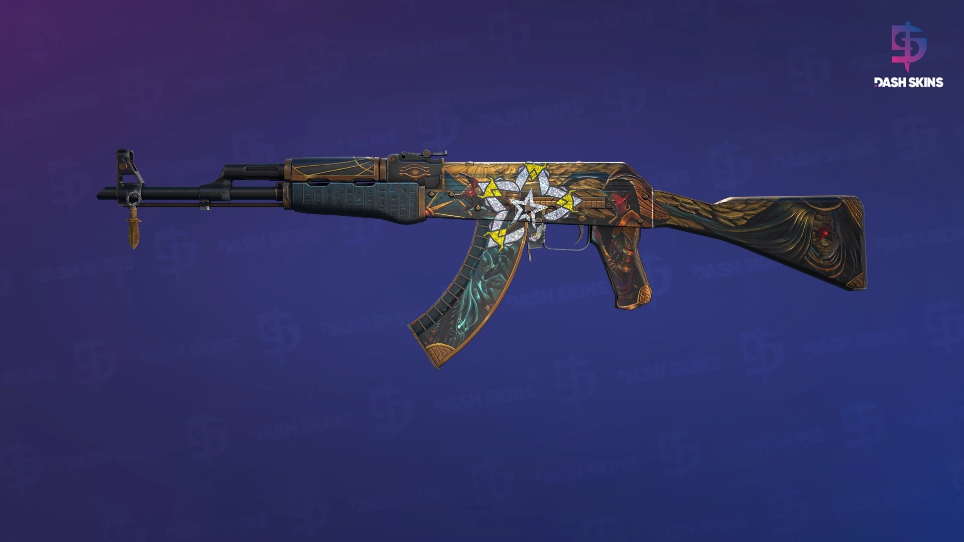 AK-47 | Legion of Anubis (Minimal Wear) Screenshot Playside
